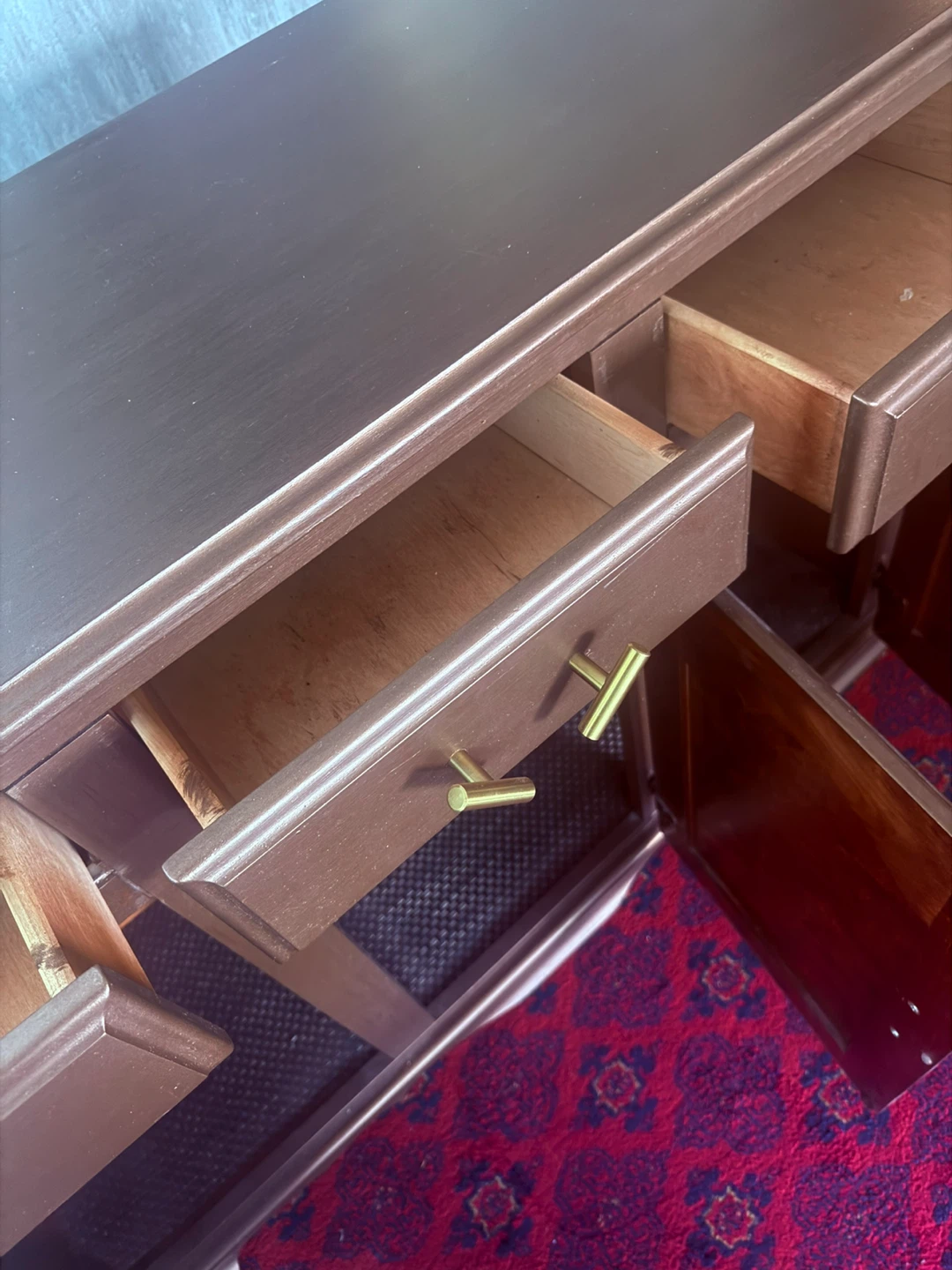 Bronze Sideboard with Drawers and Doors - photo 3