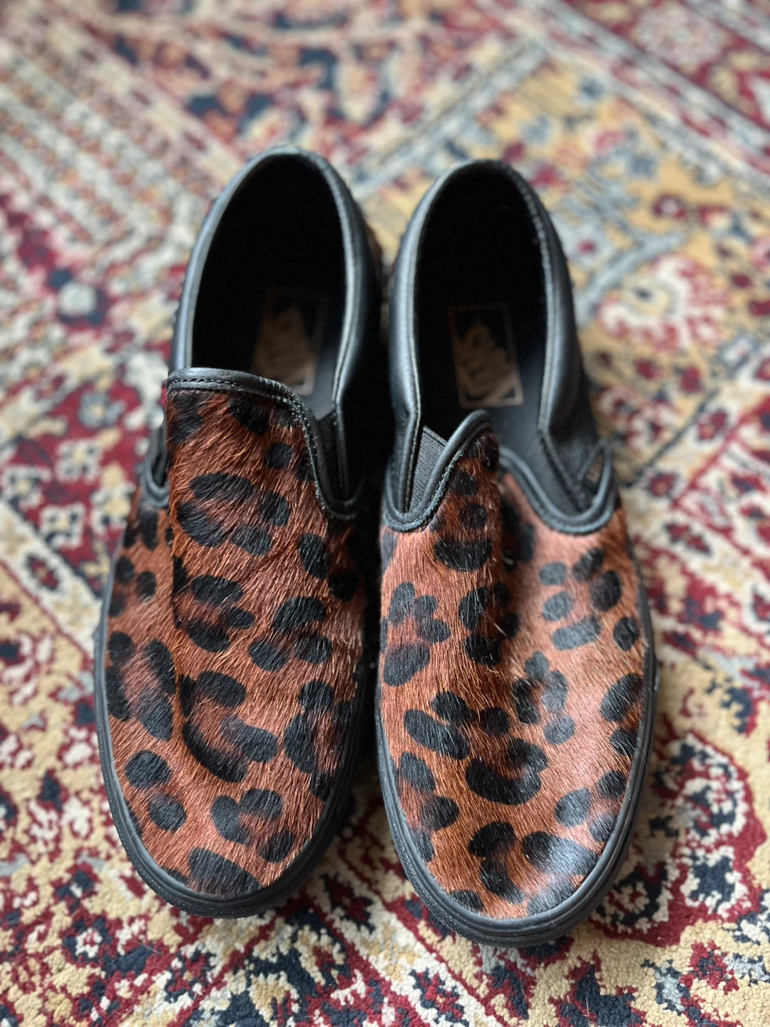 Vans Classic Slip-On Leopard Print
