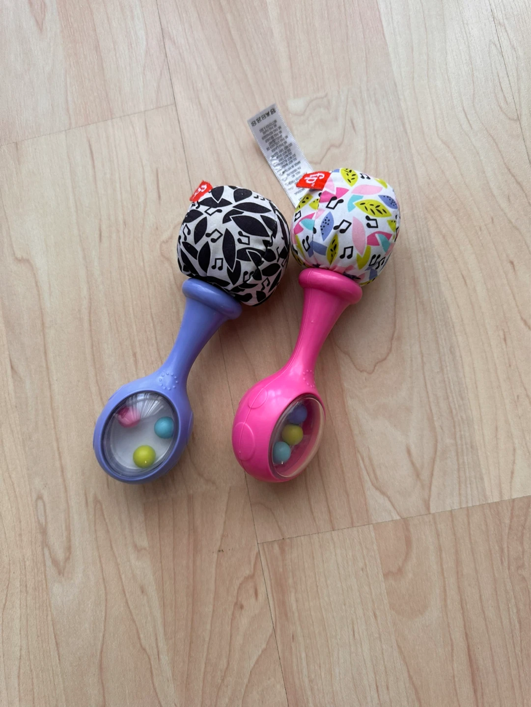 Maracas Rattle Set of 2 for baby ⚽