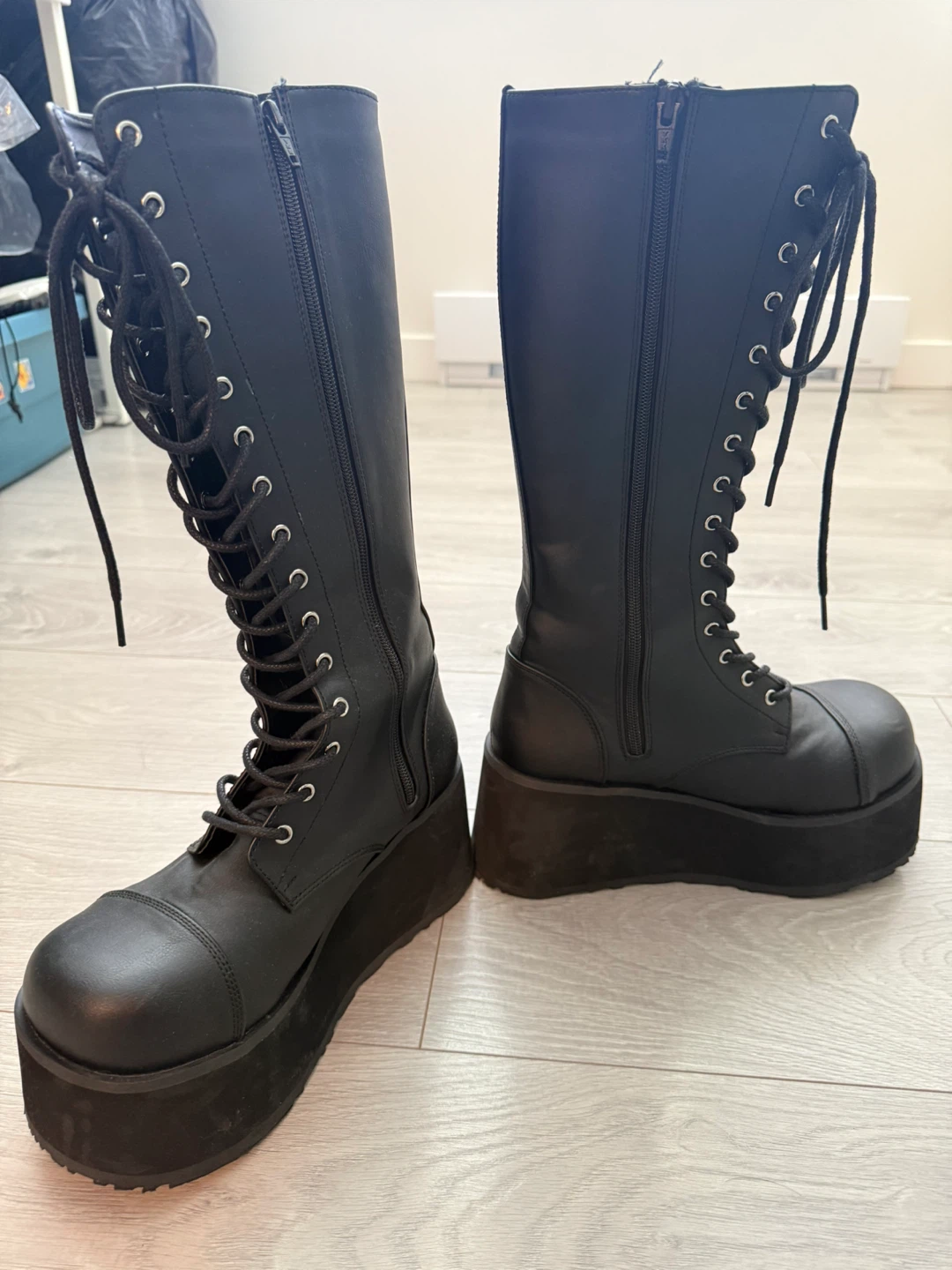 Demonia Trashville-502 Platform Boots - photo 3