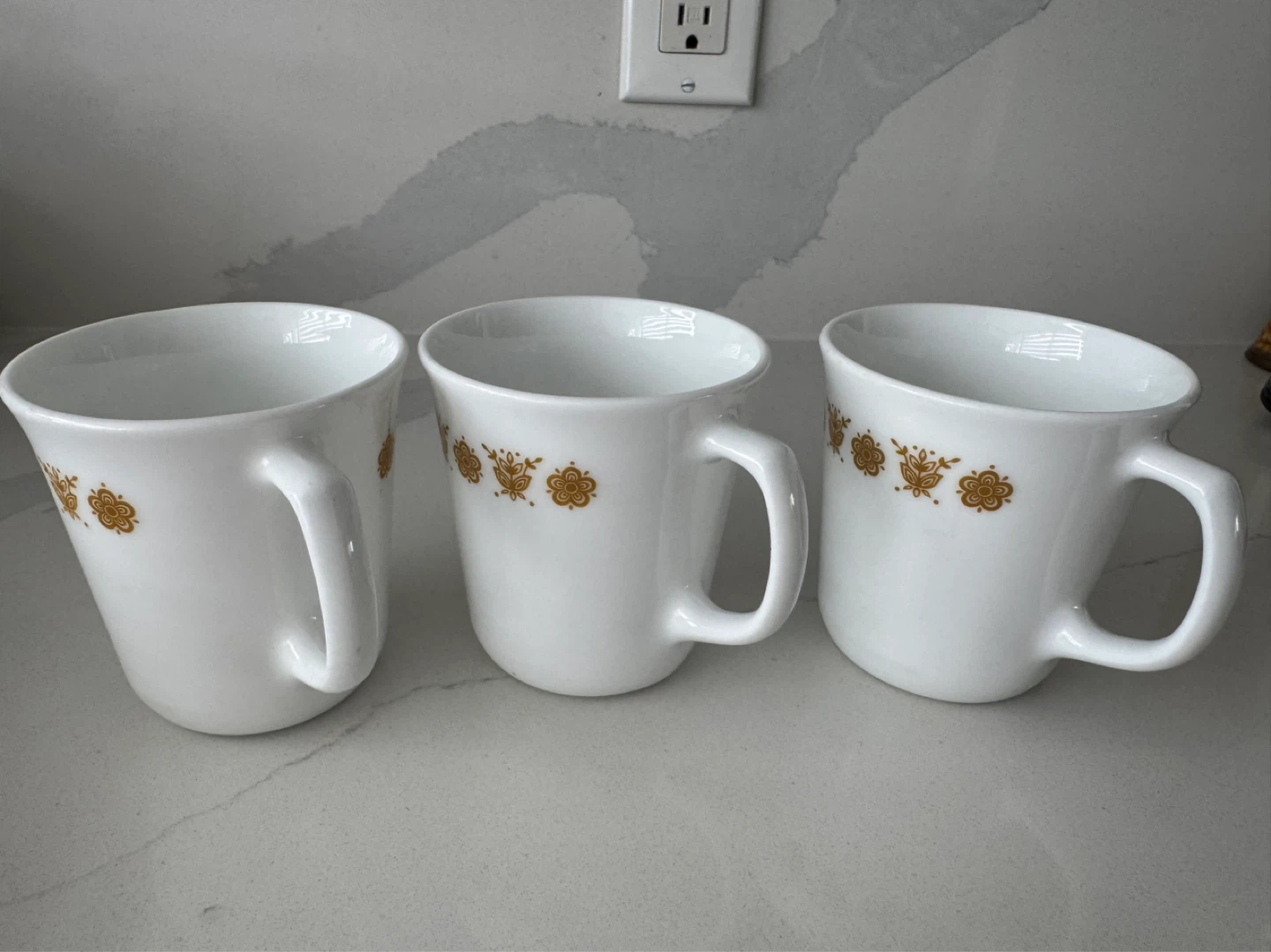 CorningWare Mugs - Set of 3