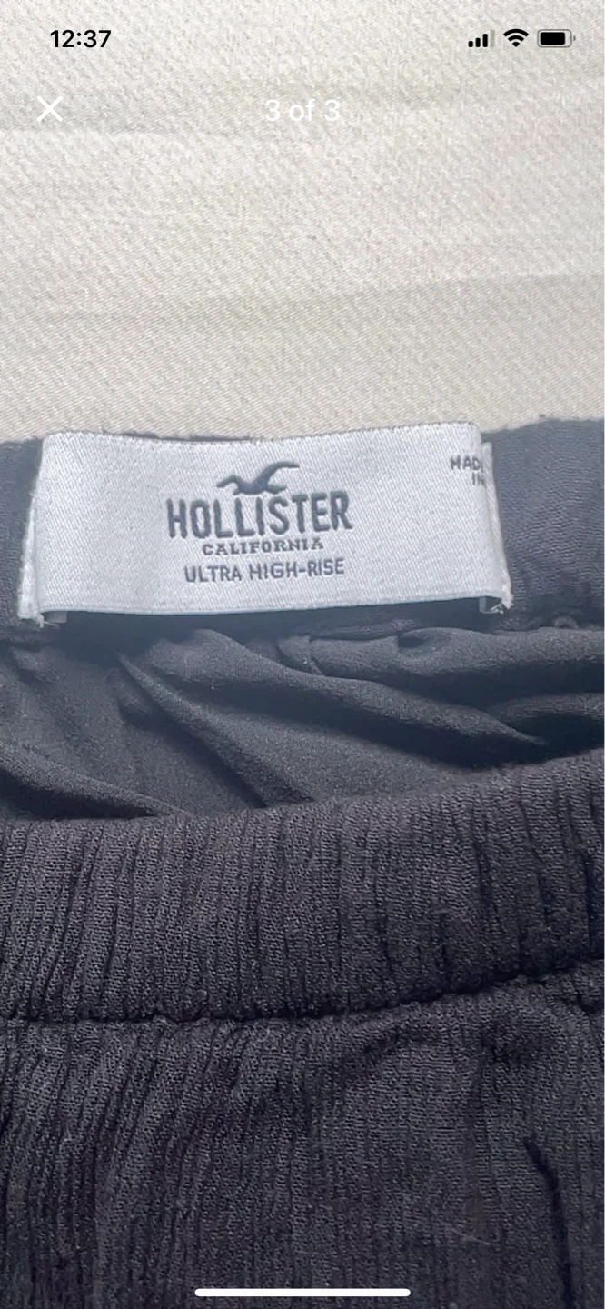 Hollister Black Tiered Maxi Skirt - photo 3