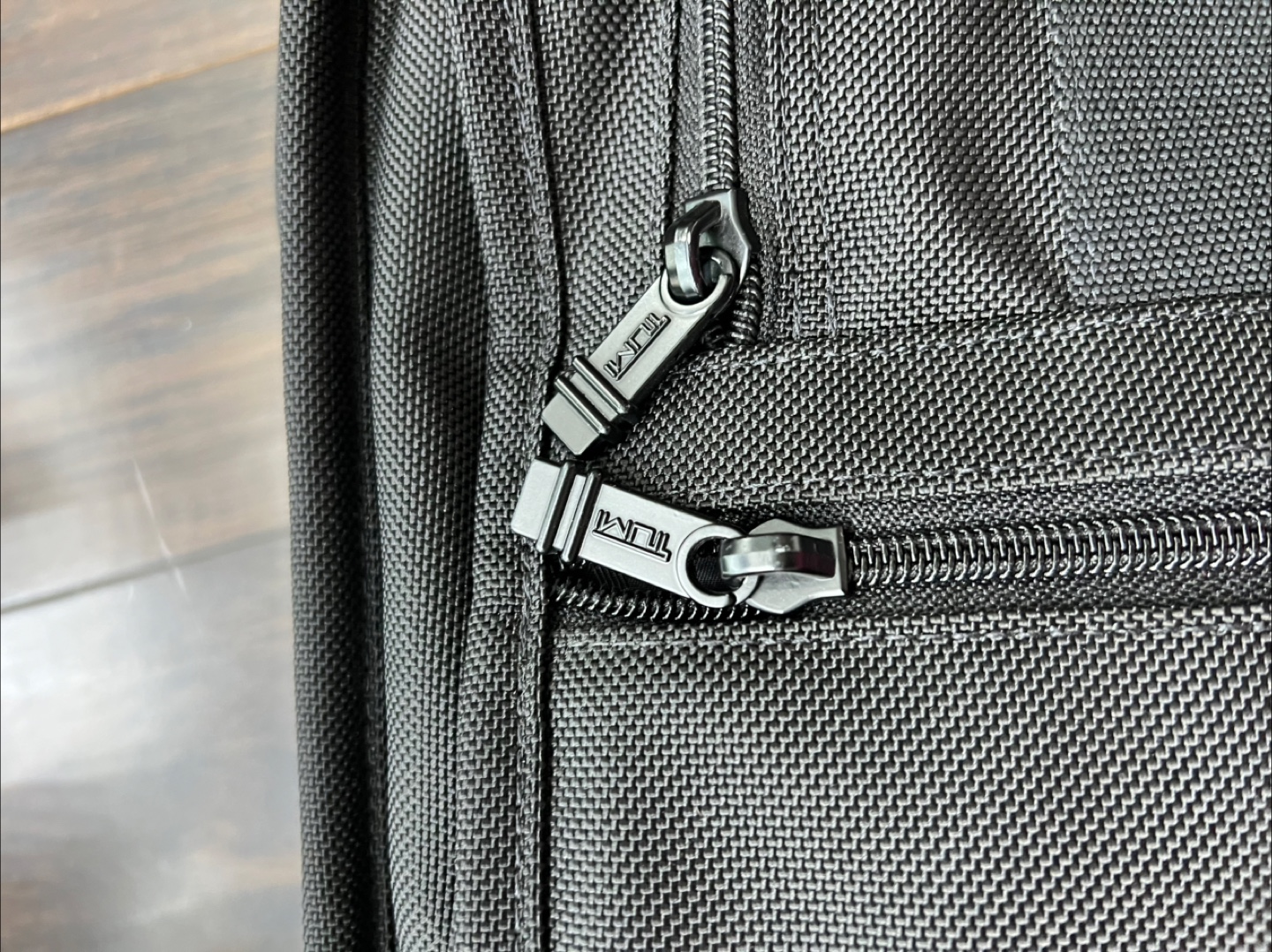 TUMI Black Ballistic Nylon Briefcase with Combination Lock - photo 3