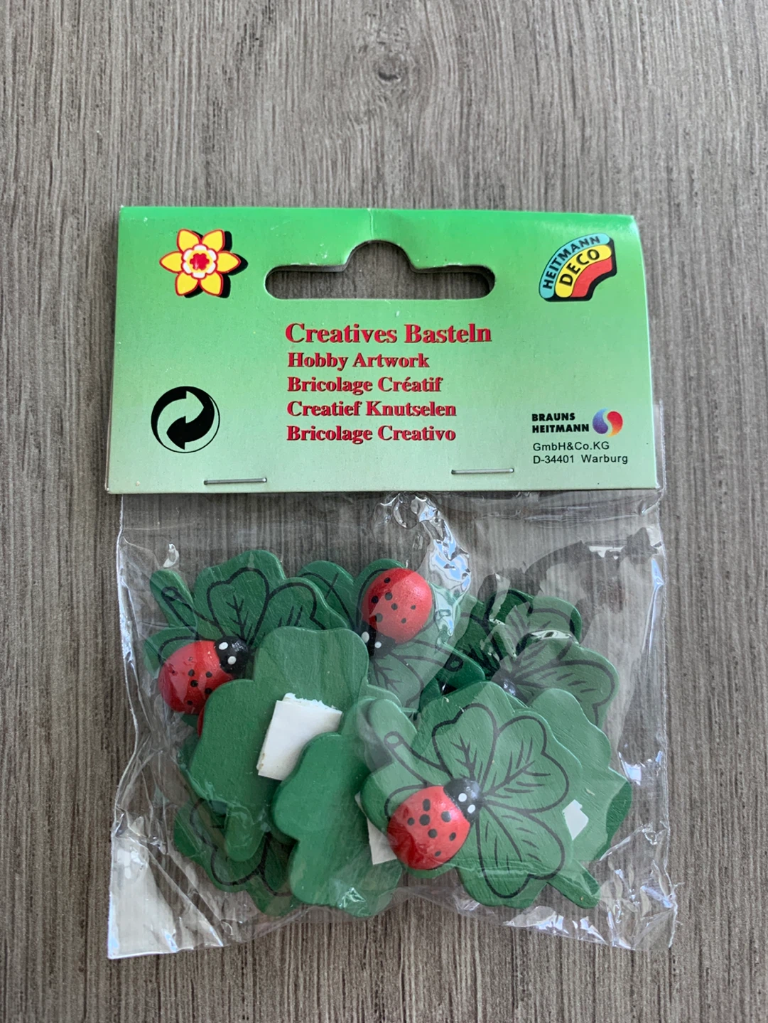 Heimann Deco Crafting Accessories Ladybug Stickers ⚽️