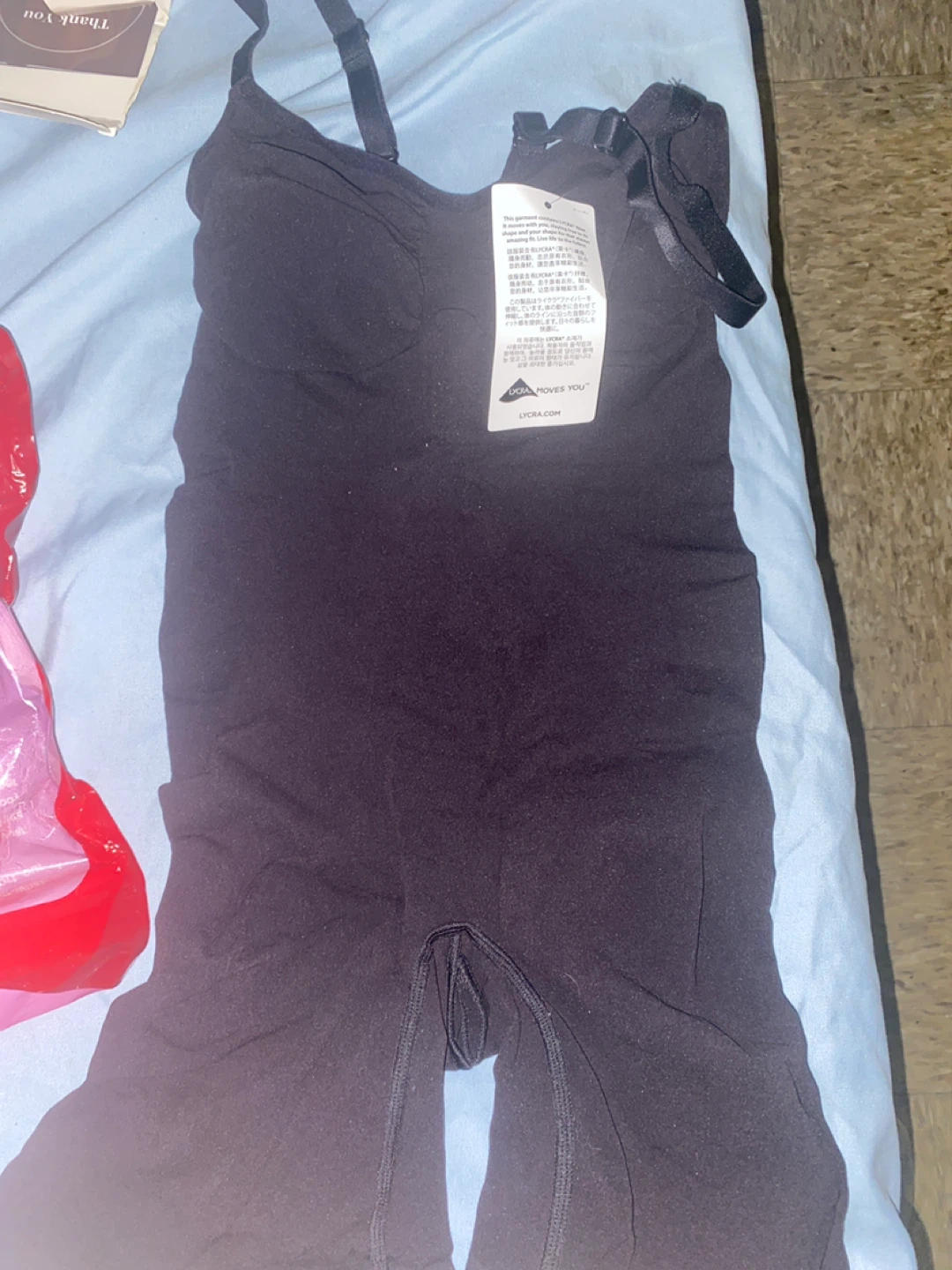 SHAPERX Black Bodysuit Shapewear L/XL - photo 3