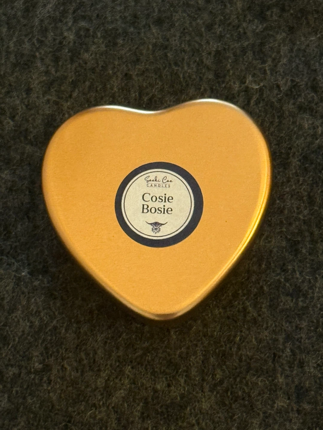 ⚽ Cosie Bosie Heart Candle - photo 3