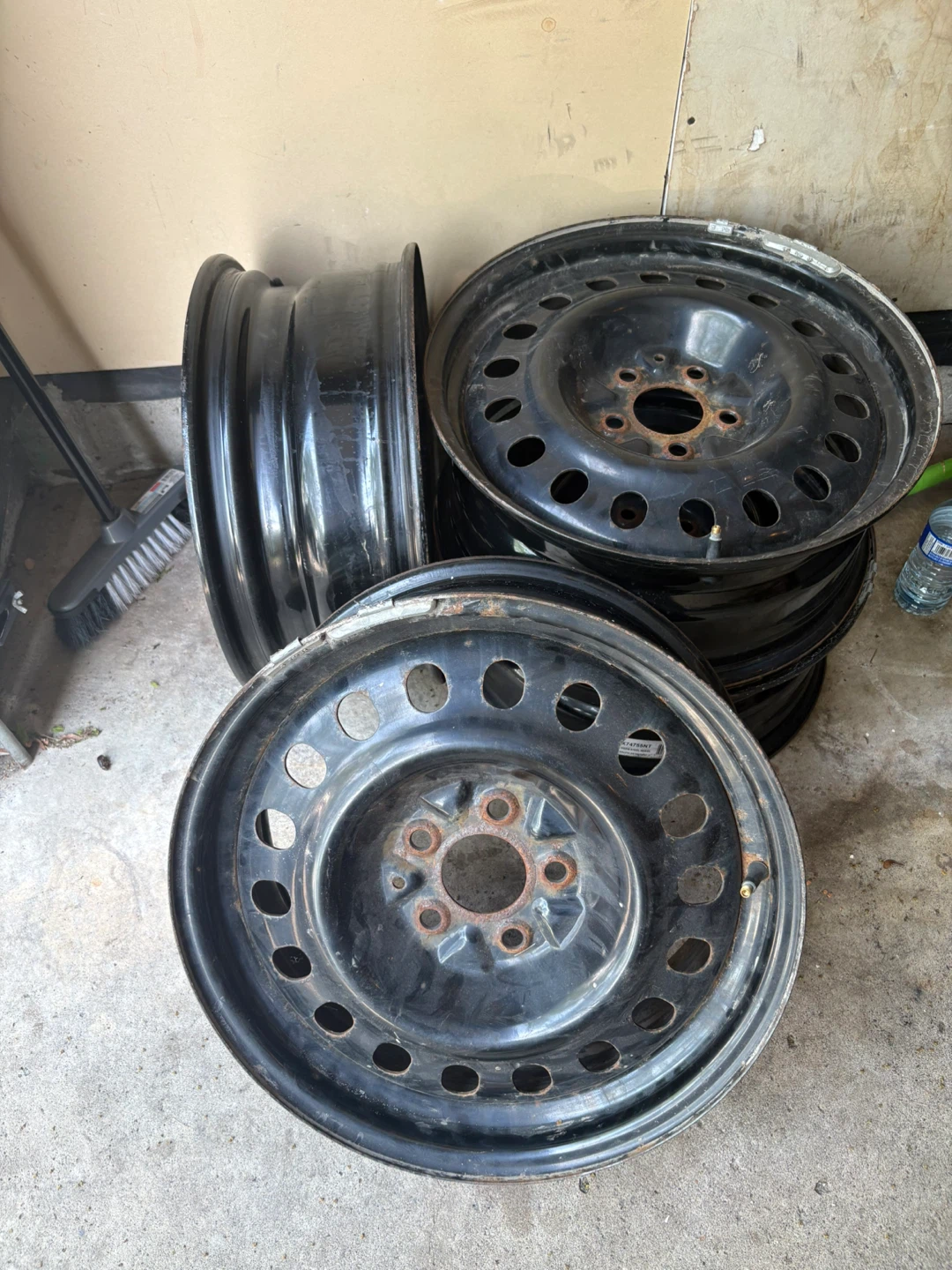 17” Set of Steel Wheels