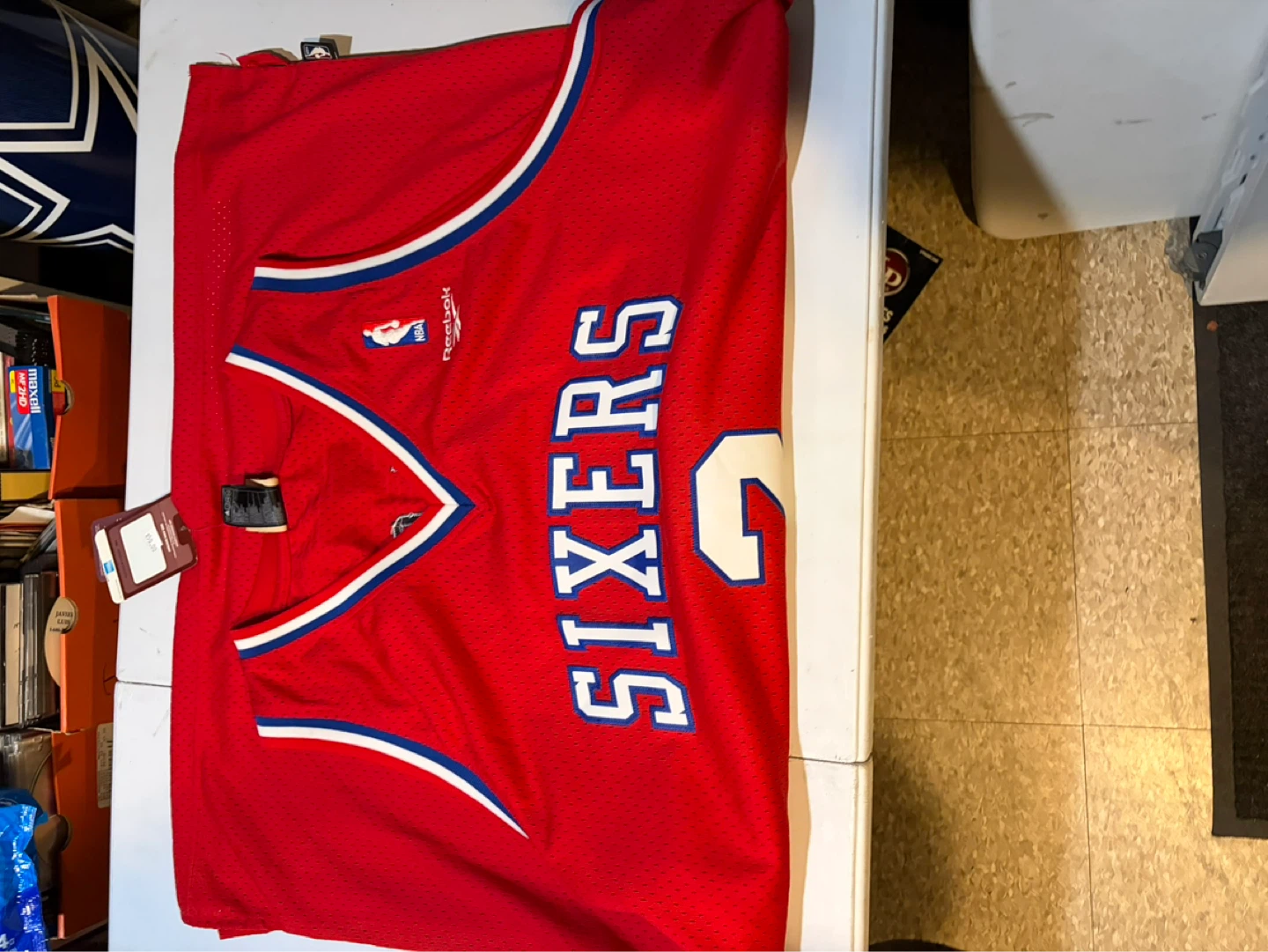Malone Reebok Philadelphia 76ers #2 Jersey