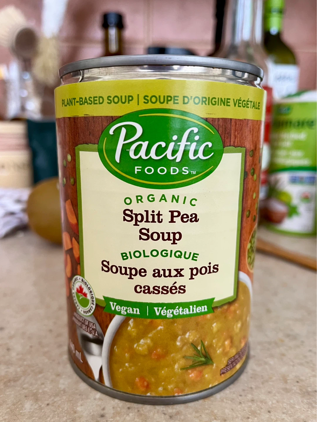 Pacific Foods Organic Split Pea Soup 440 ml