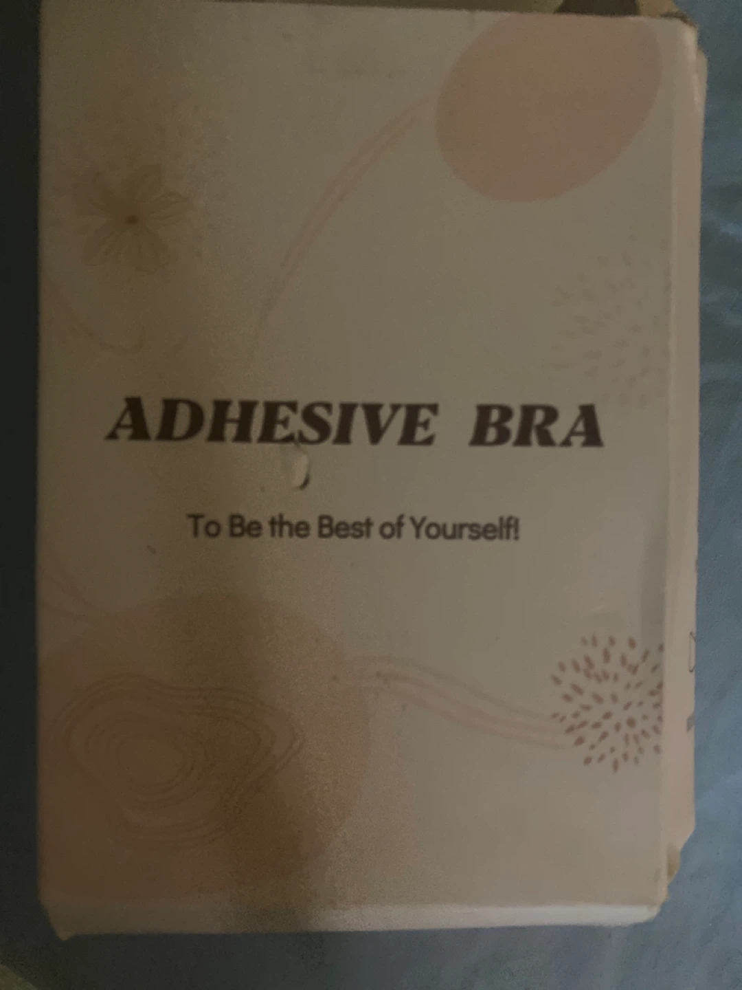 Adhesive Bra Set - Black and Nude