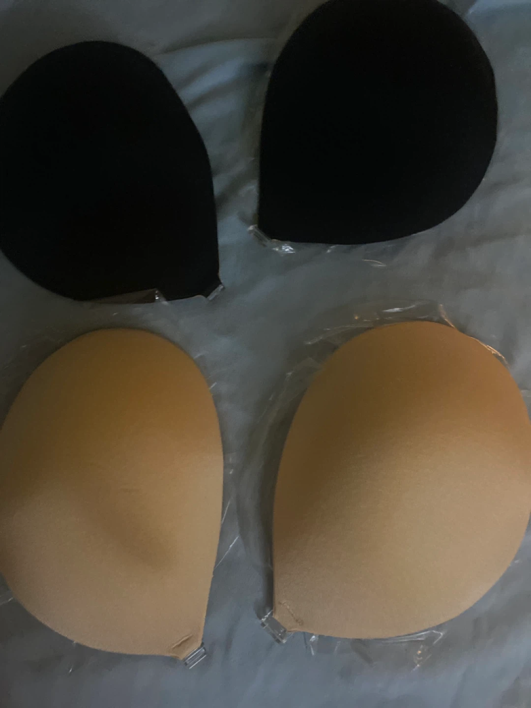 Adhesive Bra Set - Black and Nude - photo 3