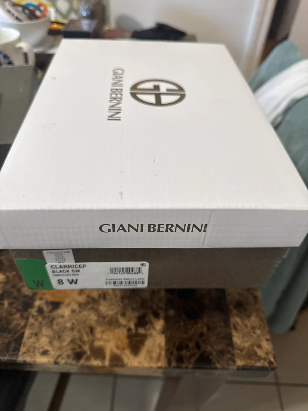 Gianni Bernini Black Clarripcep Heels Size 8W - photo 4