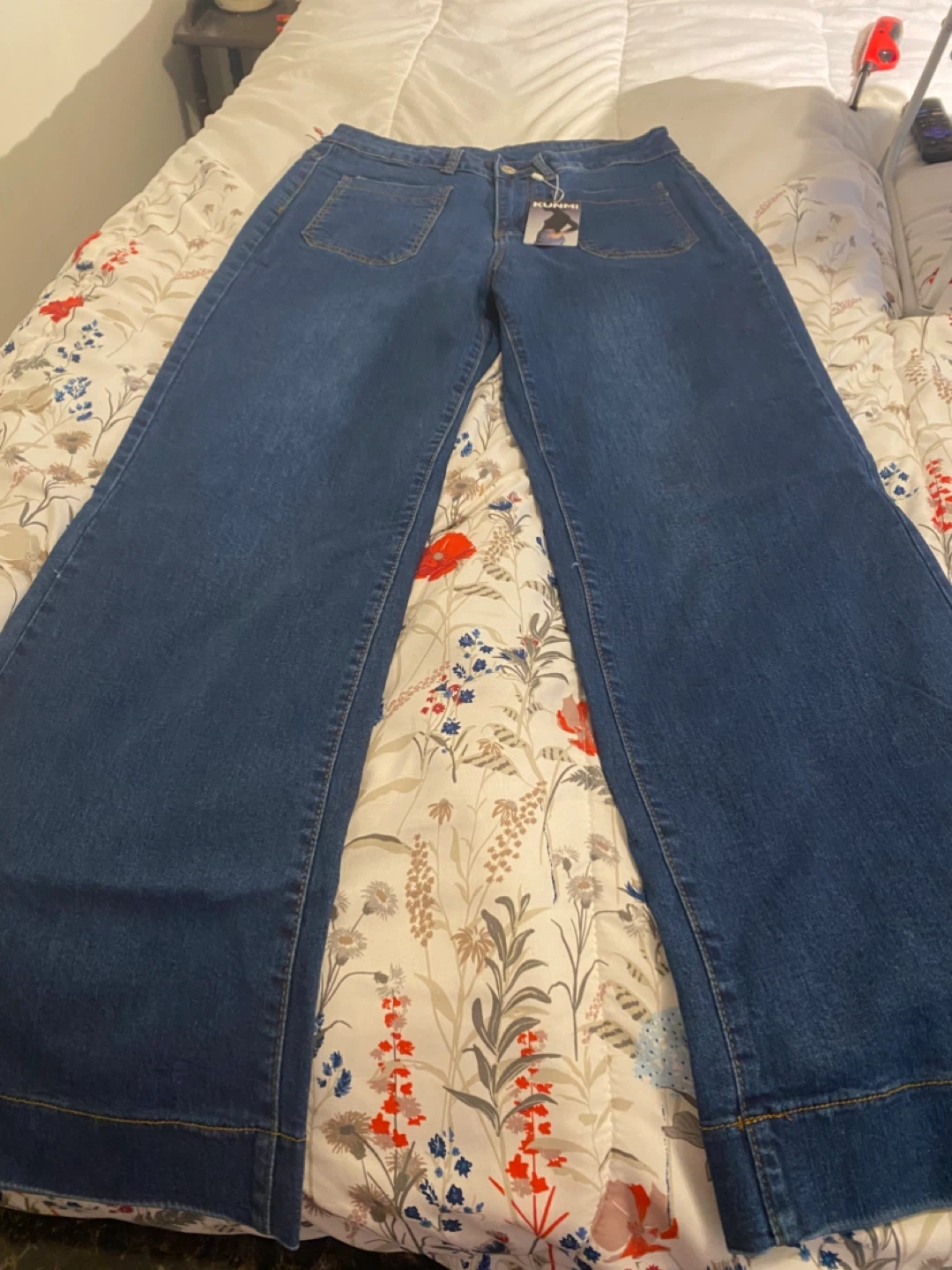 KUNMI Wide Leg Jeans - photo 3