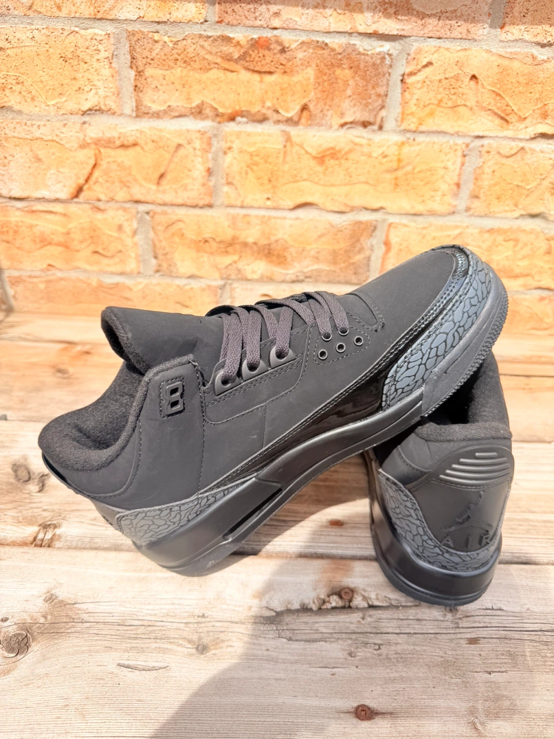 Jordan 3 "Black Cat" Men's Sneakers - photo 4