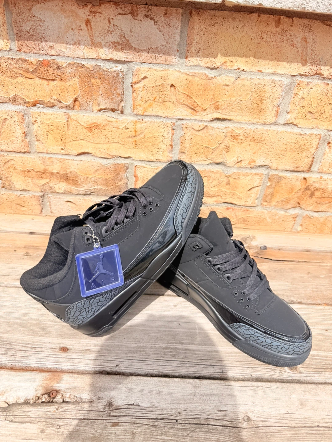 Jordan 3 "Black Cat" Men's Sneakers - photo 5