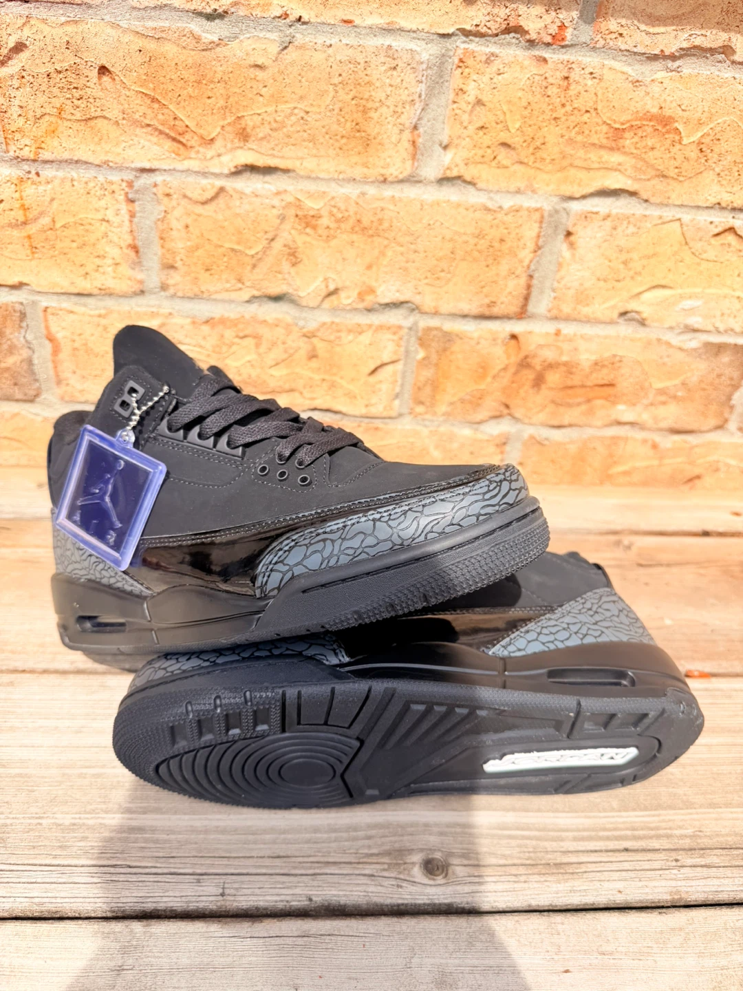 Jordan 3 "Black Cat" Men's Sneakers - photo 2