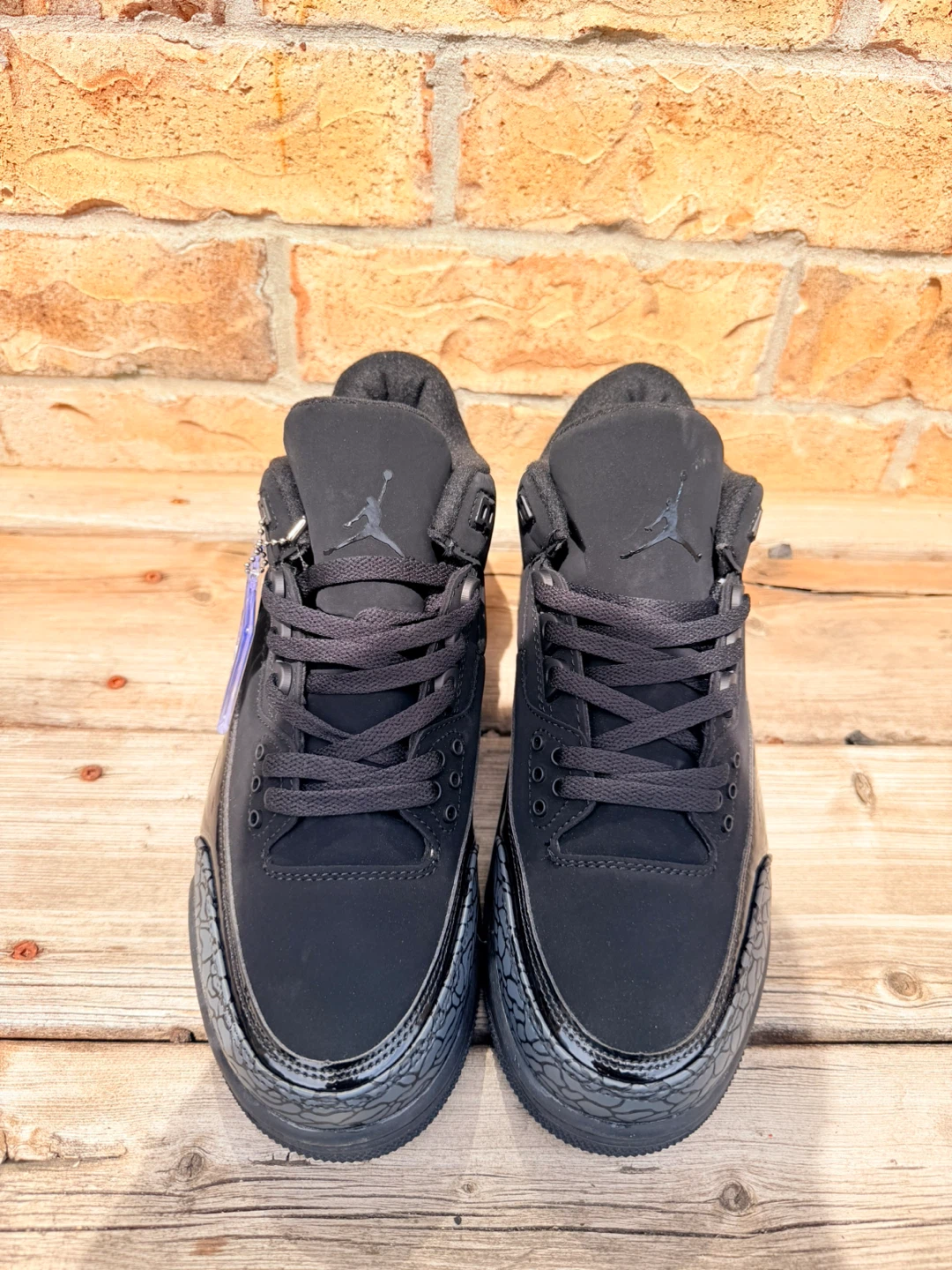 Jordan 3 "Black Cat" Men's Sneakers - photo 3