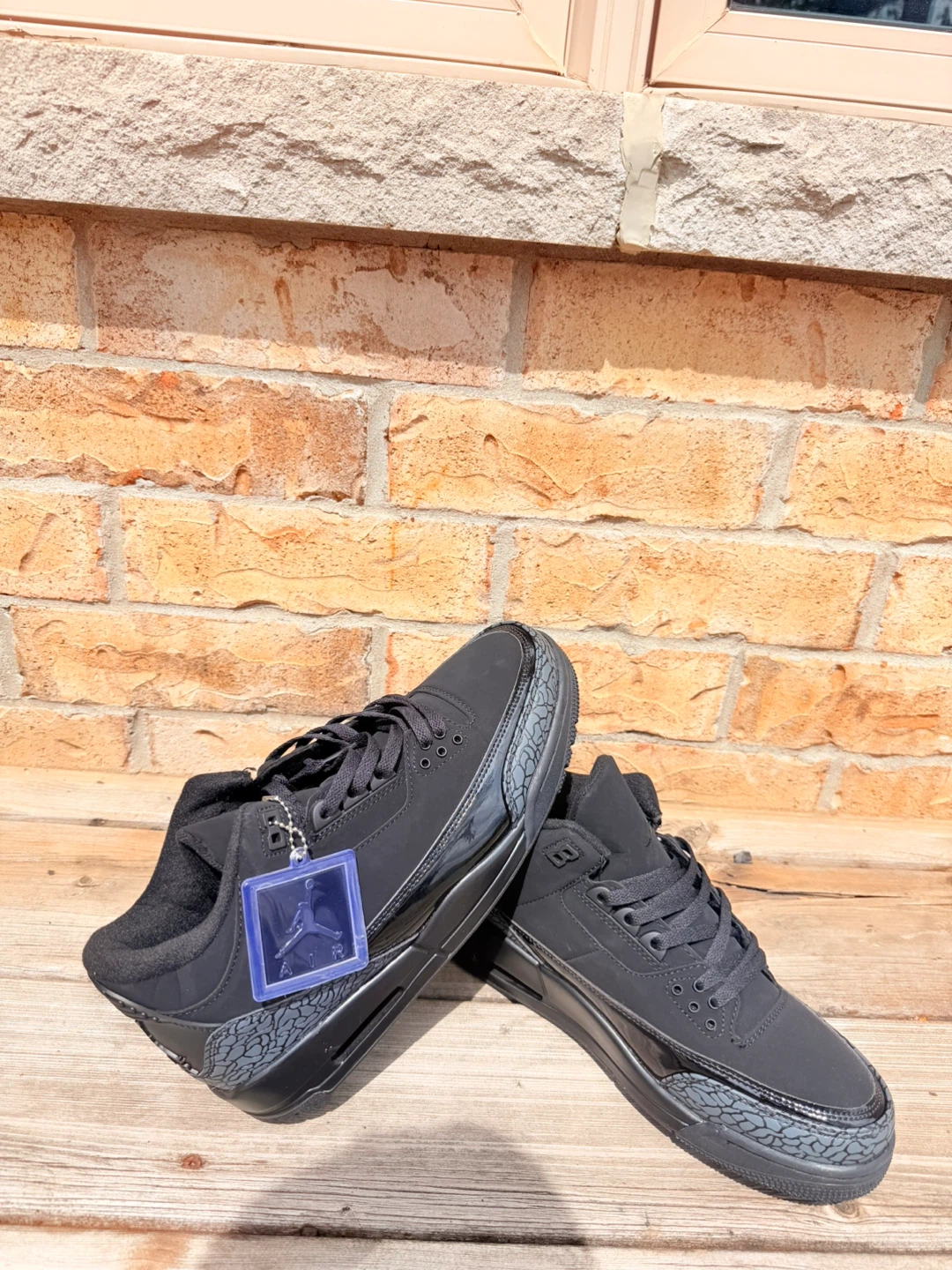 Jordan 3 "Black Cat" Men's Sneakers