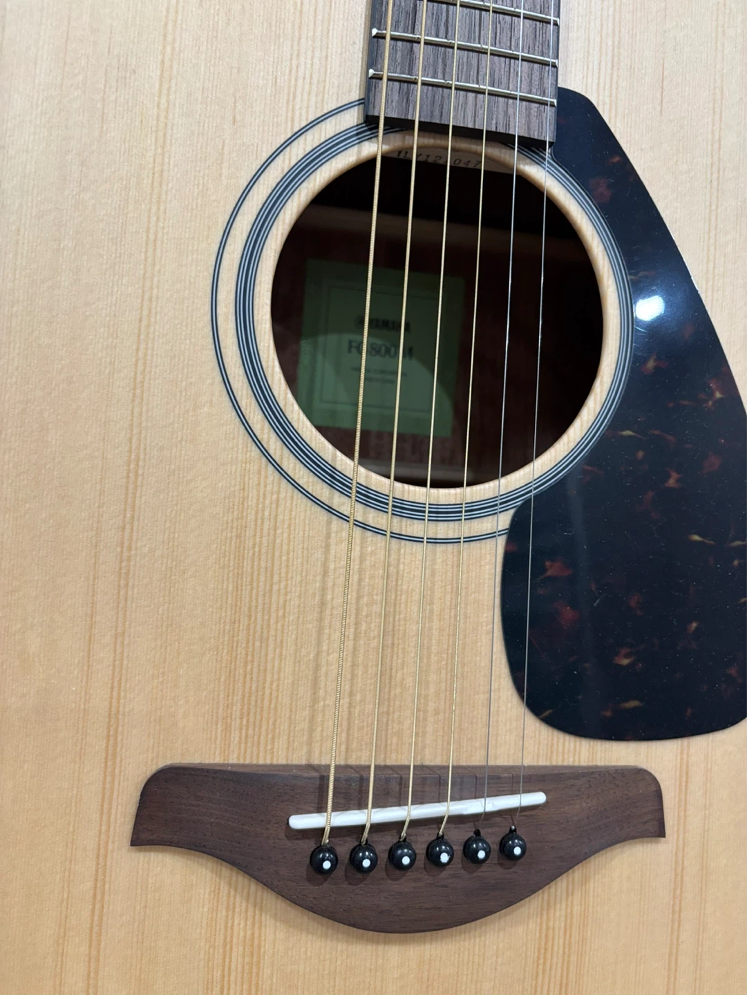 Yamaha FG800 Guitar - photo 5