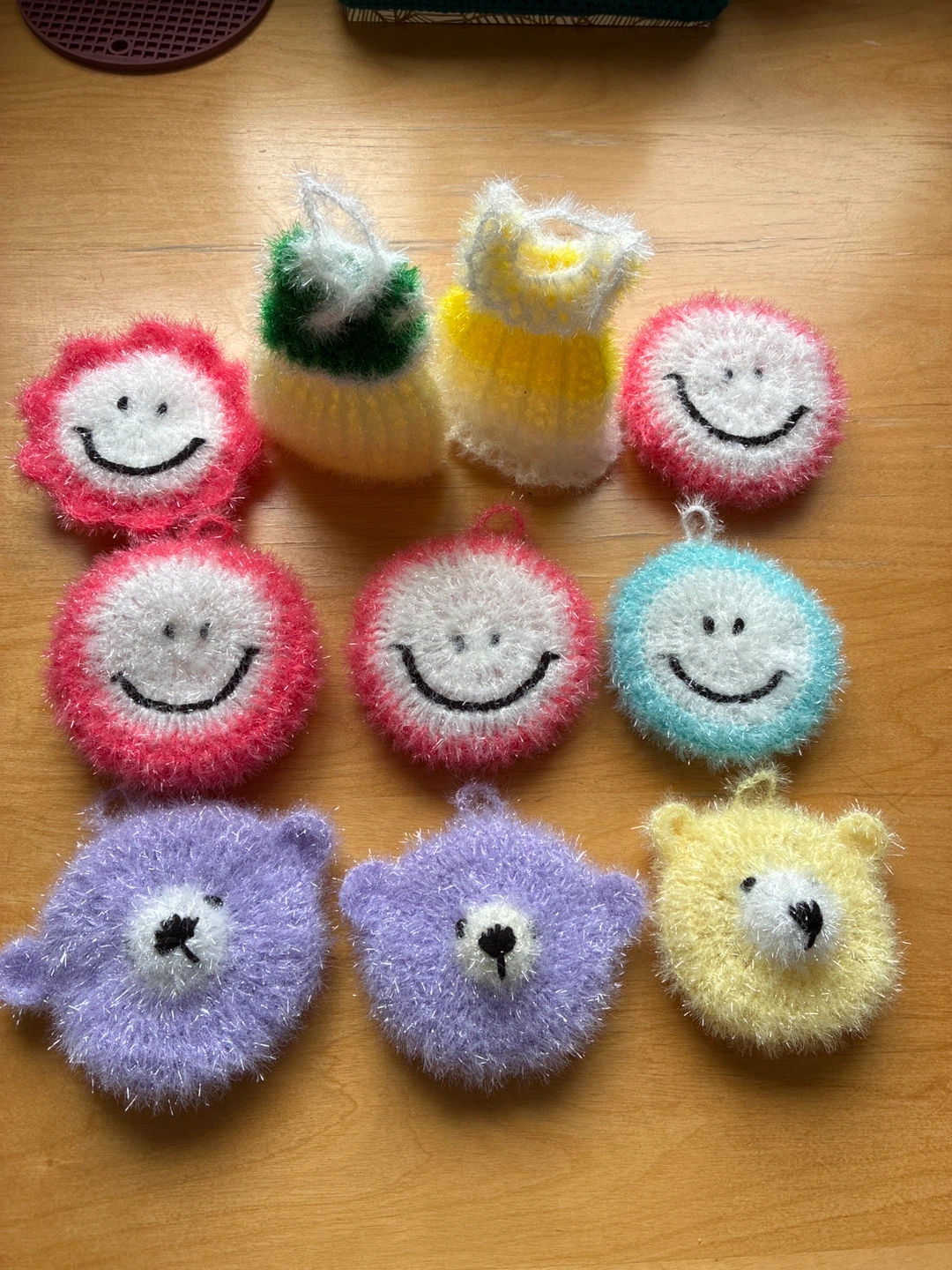 14 Assorted Crochet Scrubbies & Dishcloths - photo 3