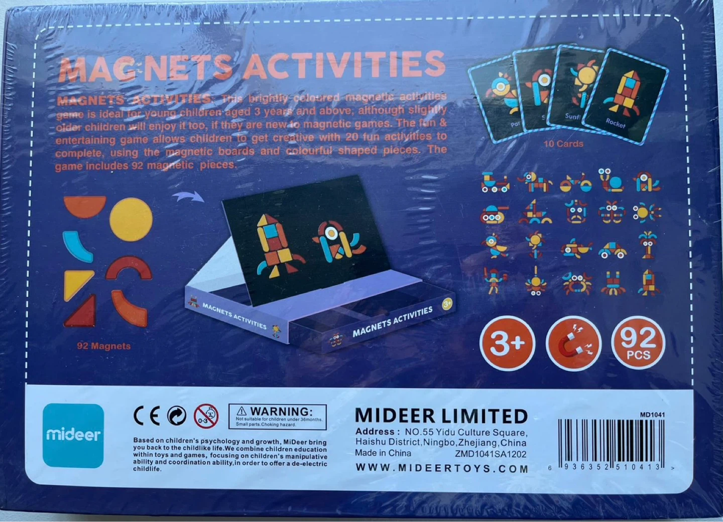 Mideer Magnets Activities Puzzle Game ⚽️ - photo 3