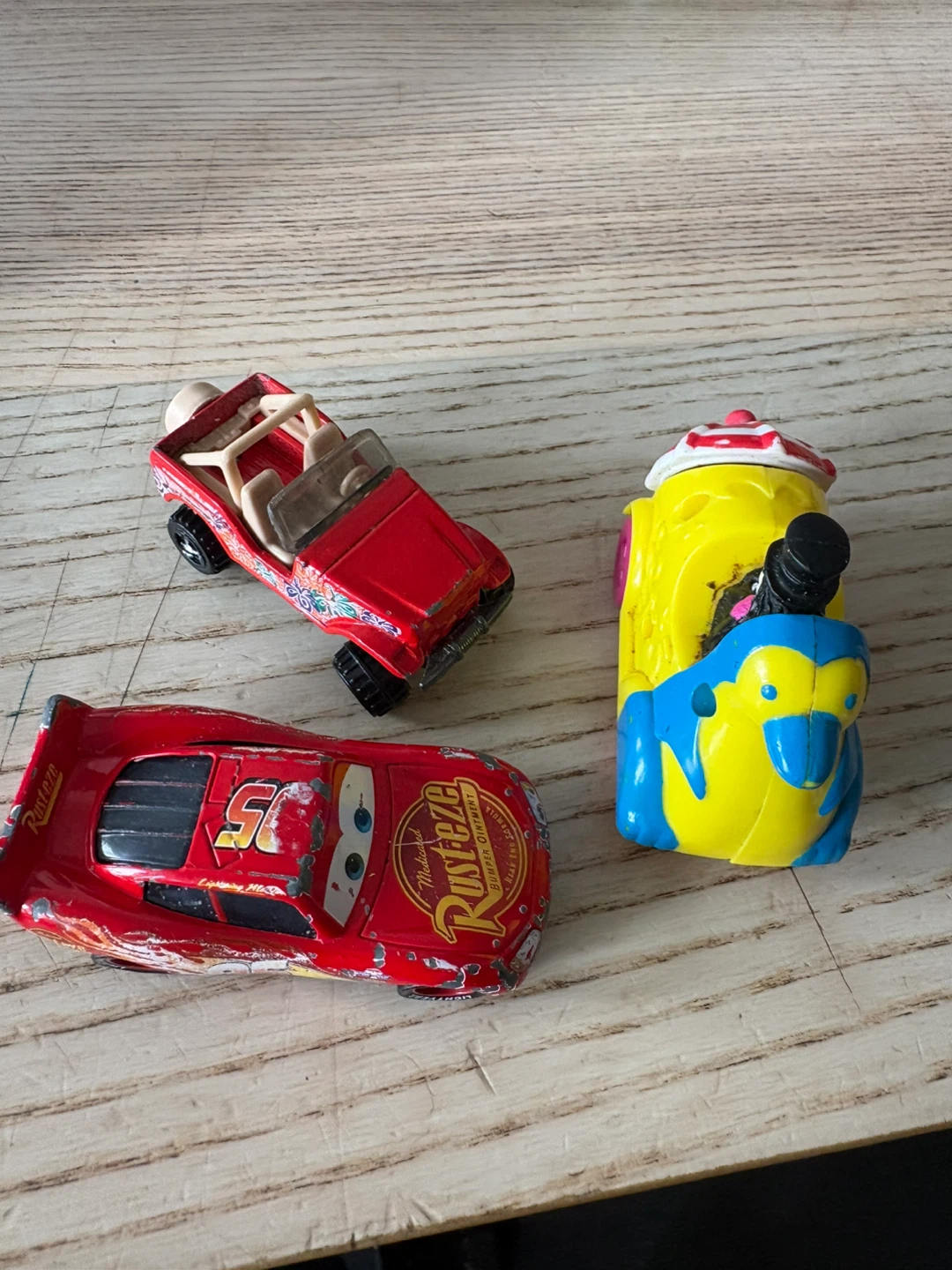 3 car toys for free