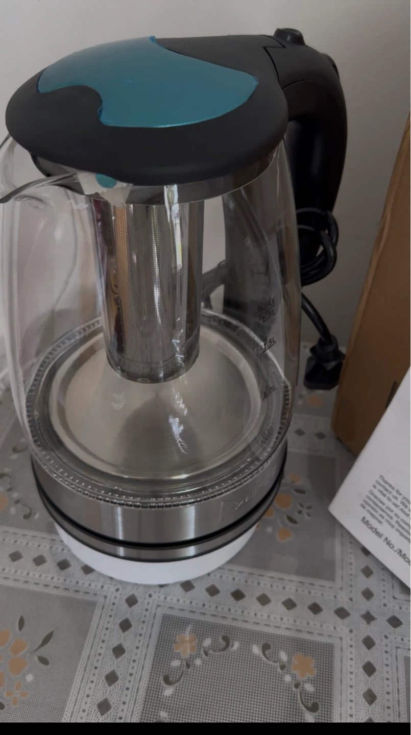 Glass Electric Kettle with Infuser - photo 2