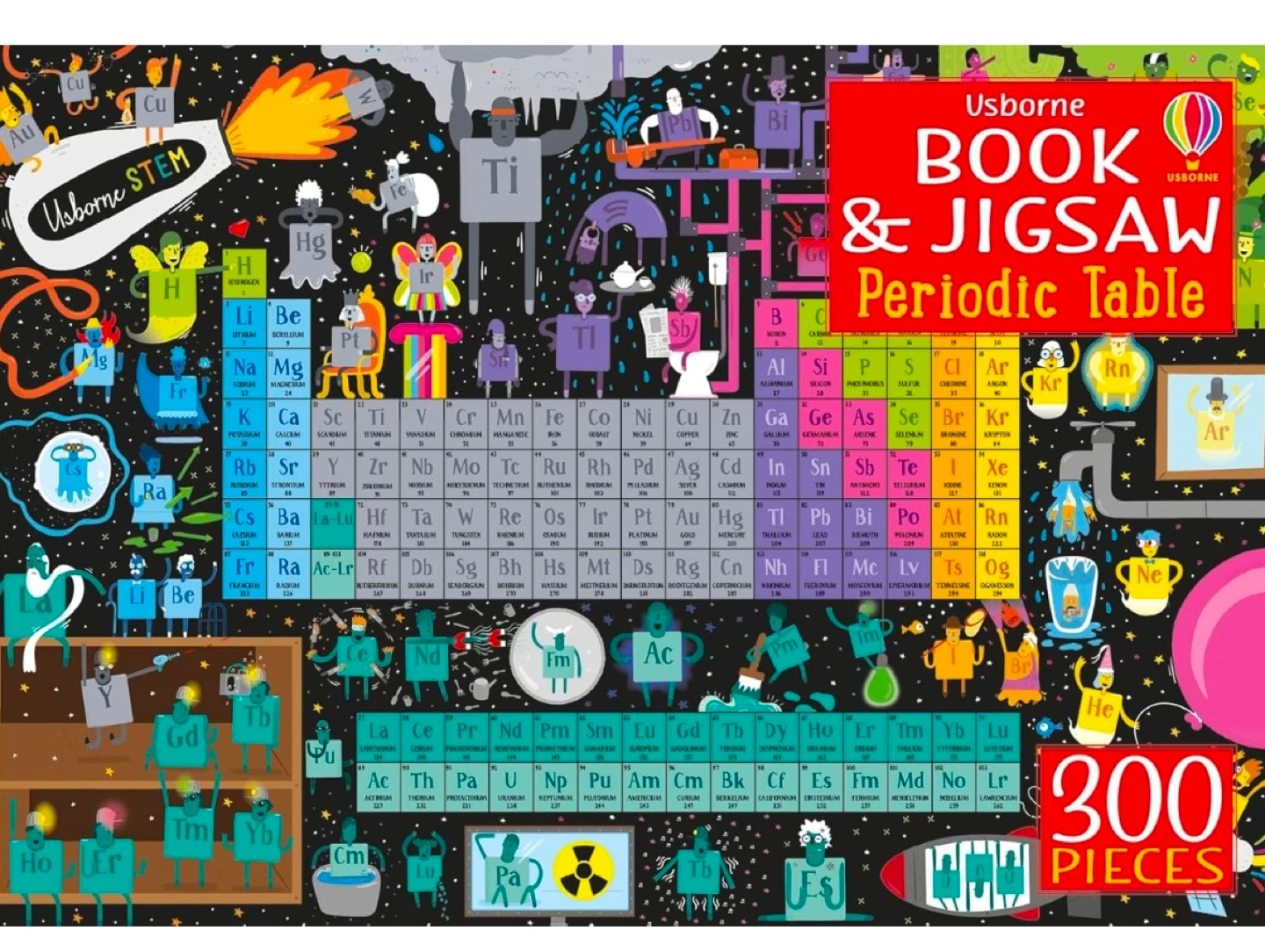 Usborne Book & Jigsaw - Periodic Table ⚽️