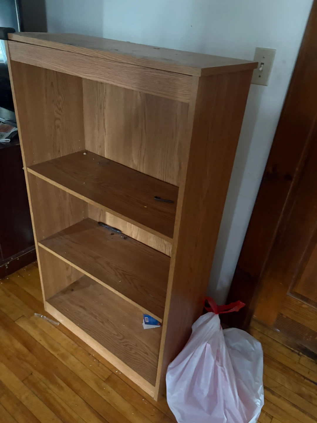 Wooden Bookshelf