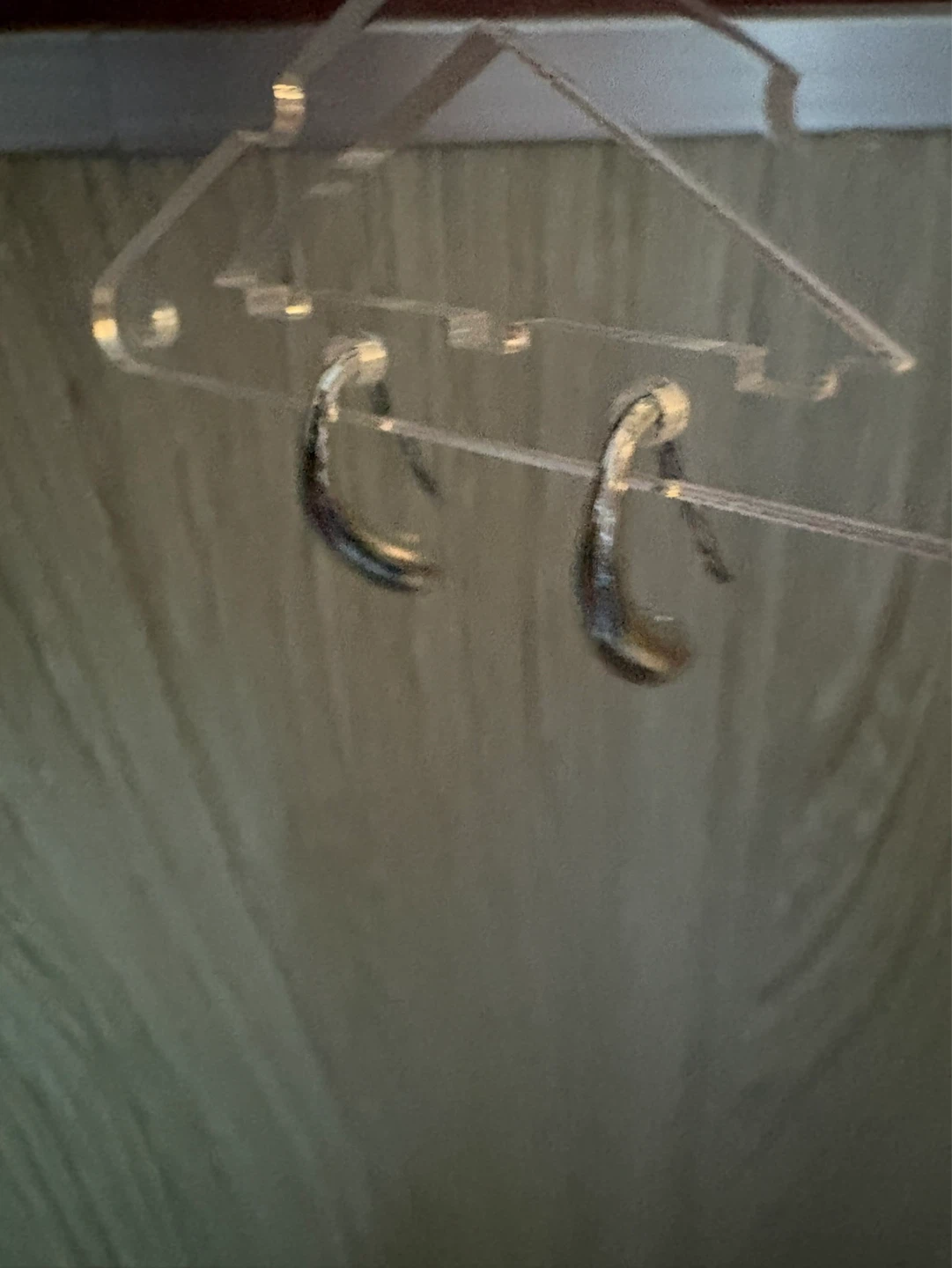 ⚽️ 925 Sterling Silver Teardrop Hoop Earrings - photo 5