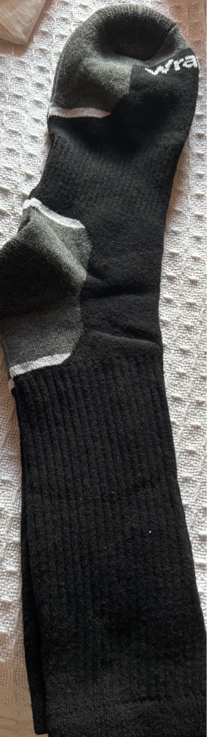 Wrangler Black Crew Socks - 10 Pack New - photo 2