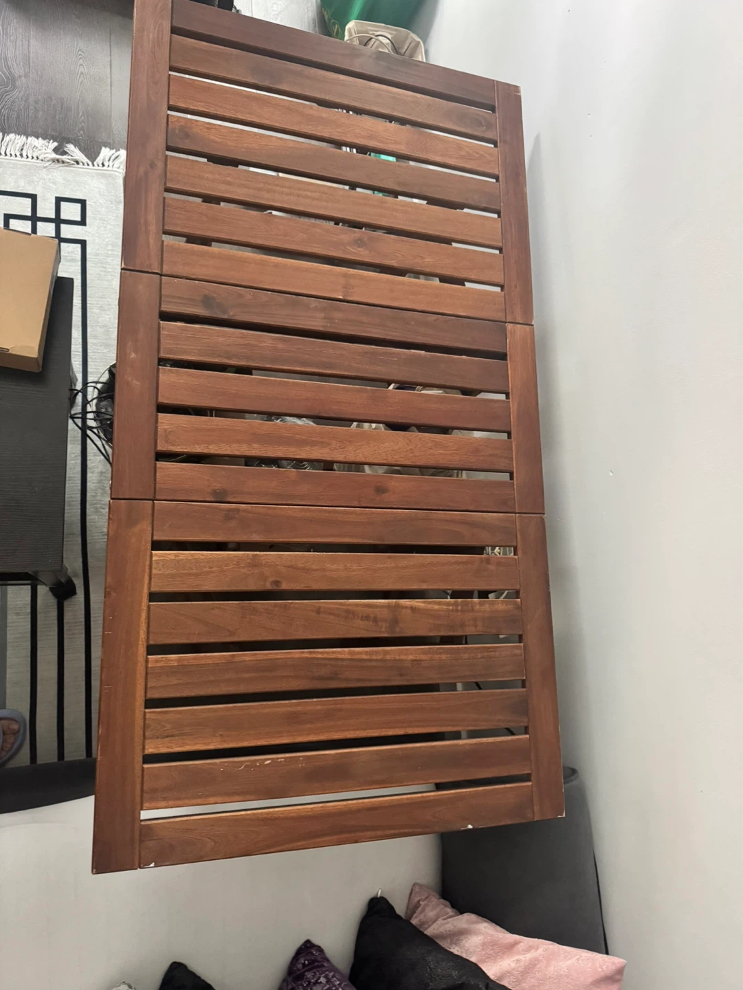 Wooden Outdoor Table / Bench - photo 3
