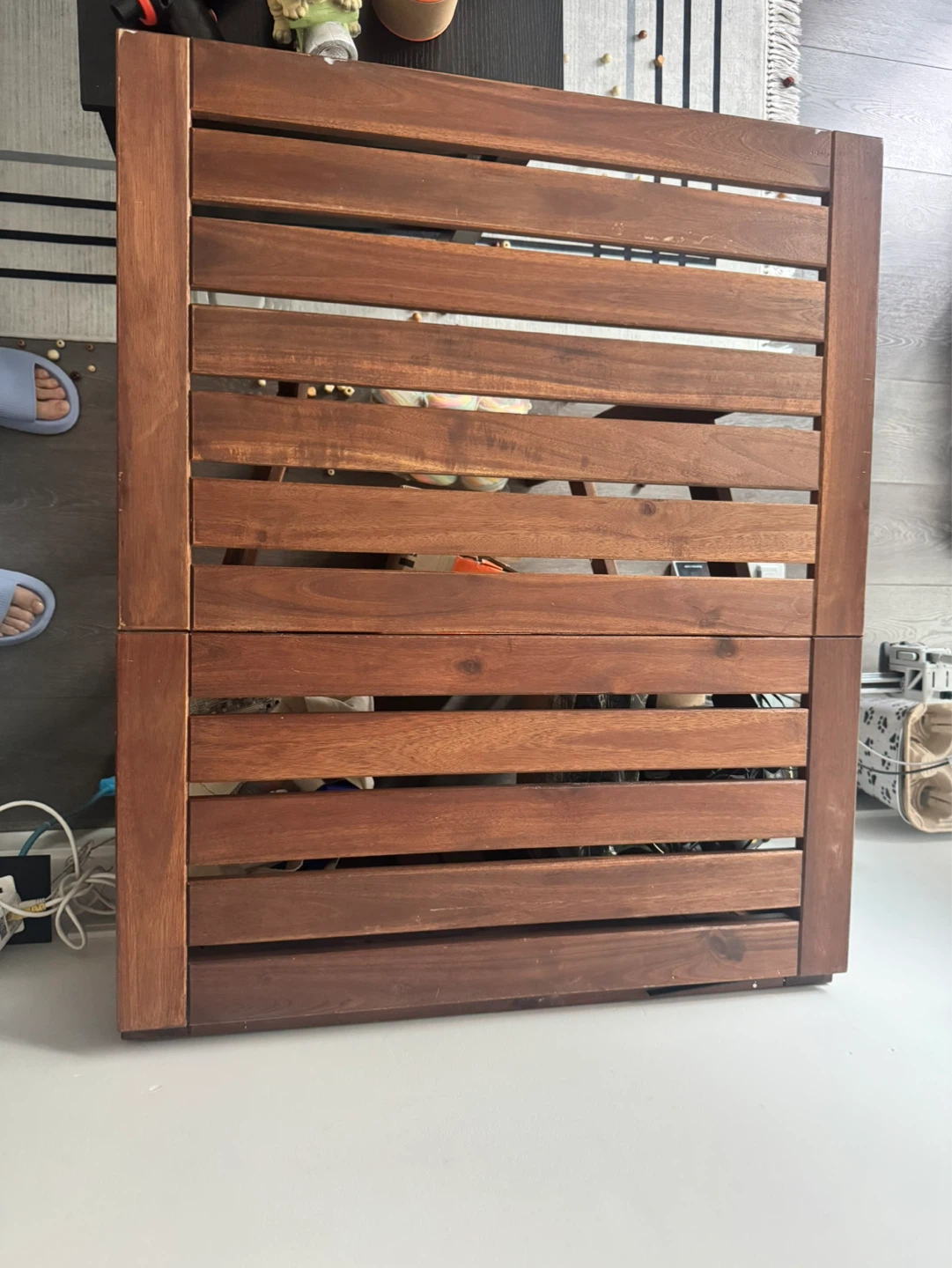 Wooden Outdoor Table / Bench - photo 2