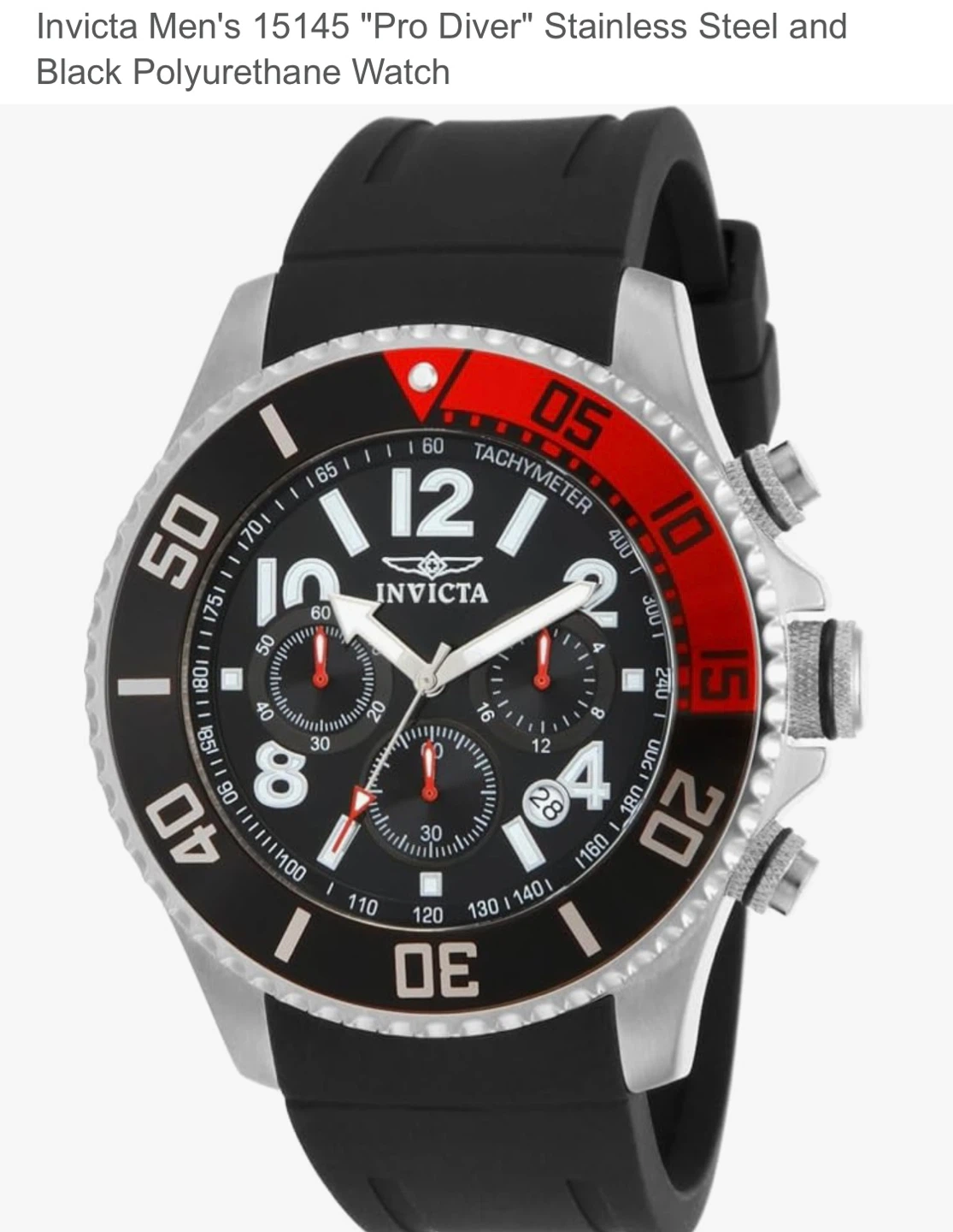 Invicta ⚽️ Pro Diver 15145 Men’s Watch - photo 2
