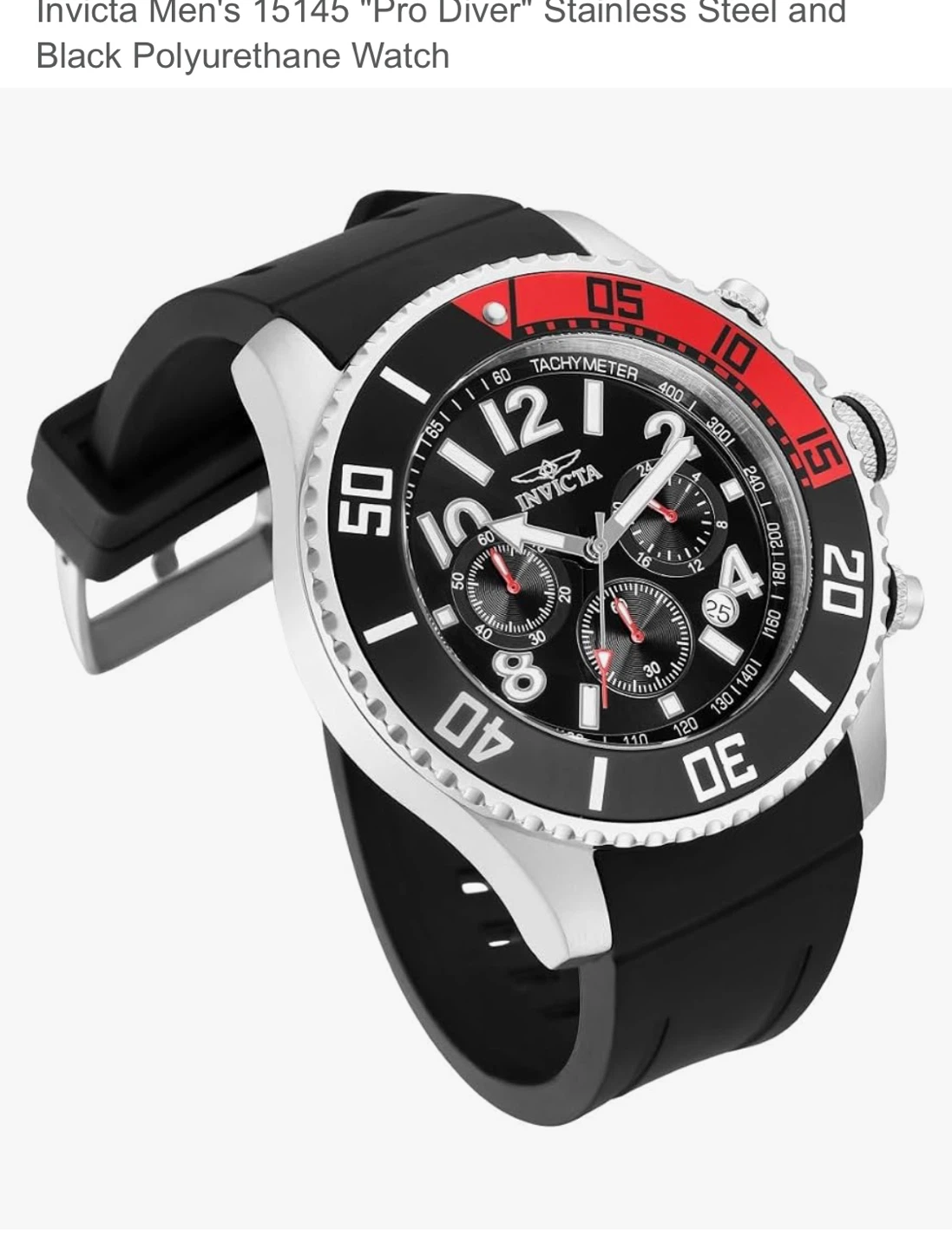 Invicta ⚽️ Pro Diver 15145 Men’s Watch - photo 3