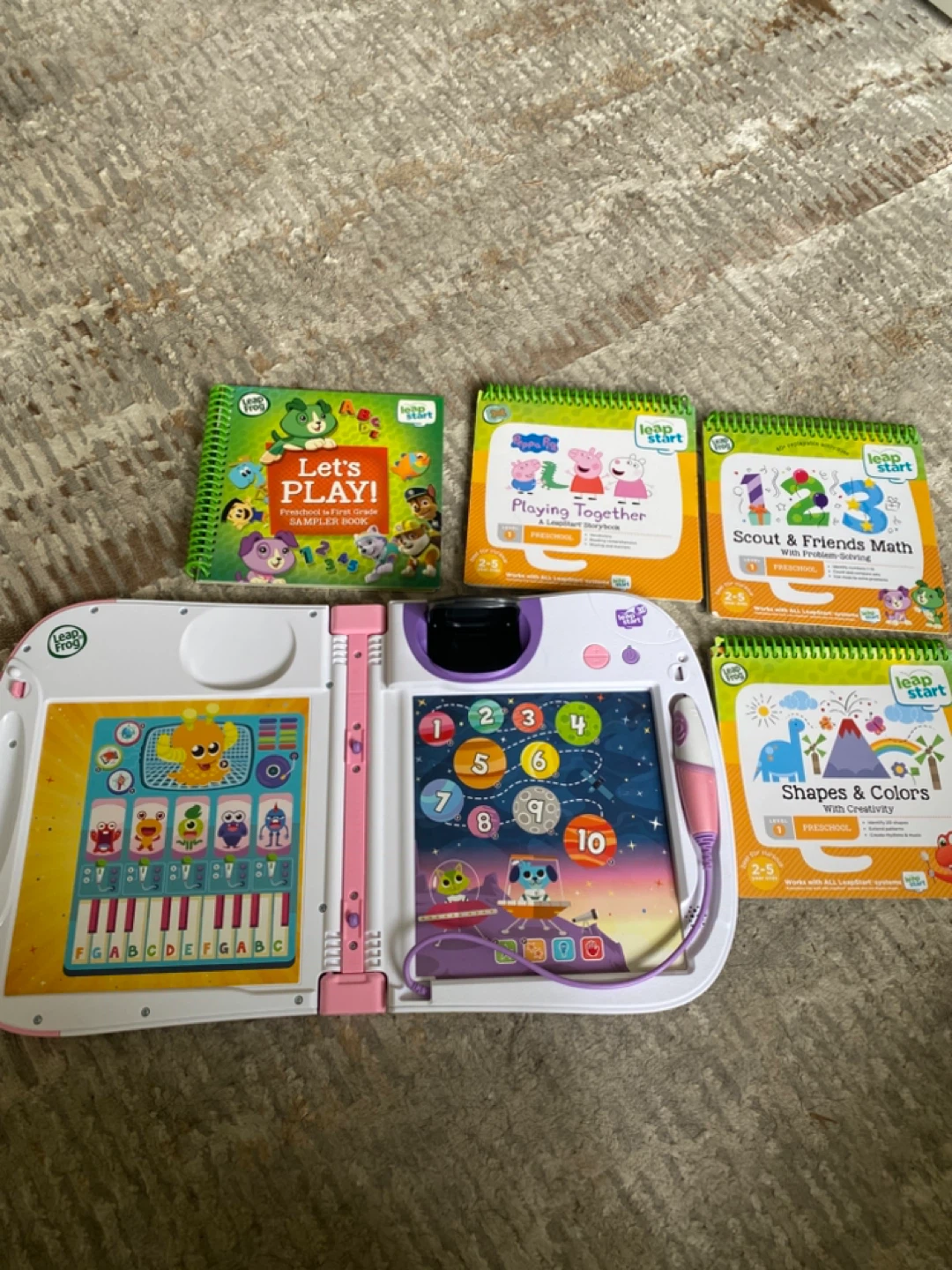 LeapFrog LeapStart 3D Learning System with 4 Books - photo 2