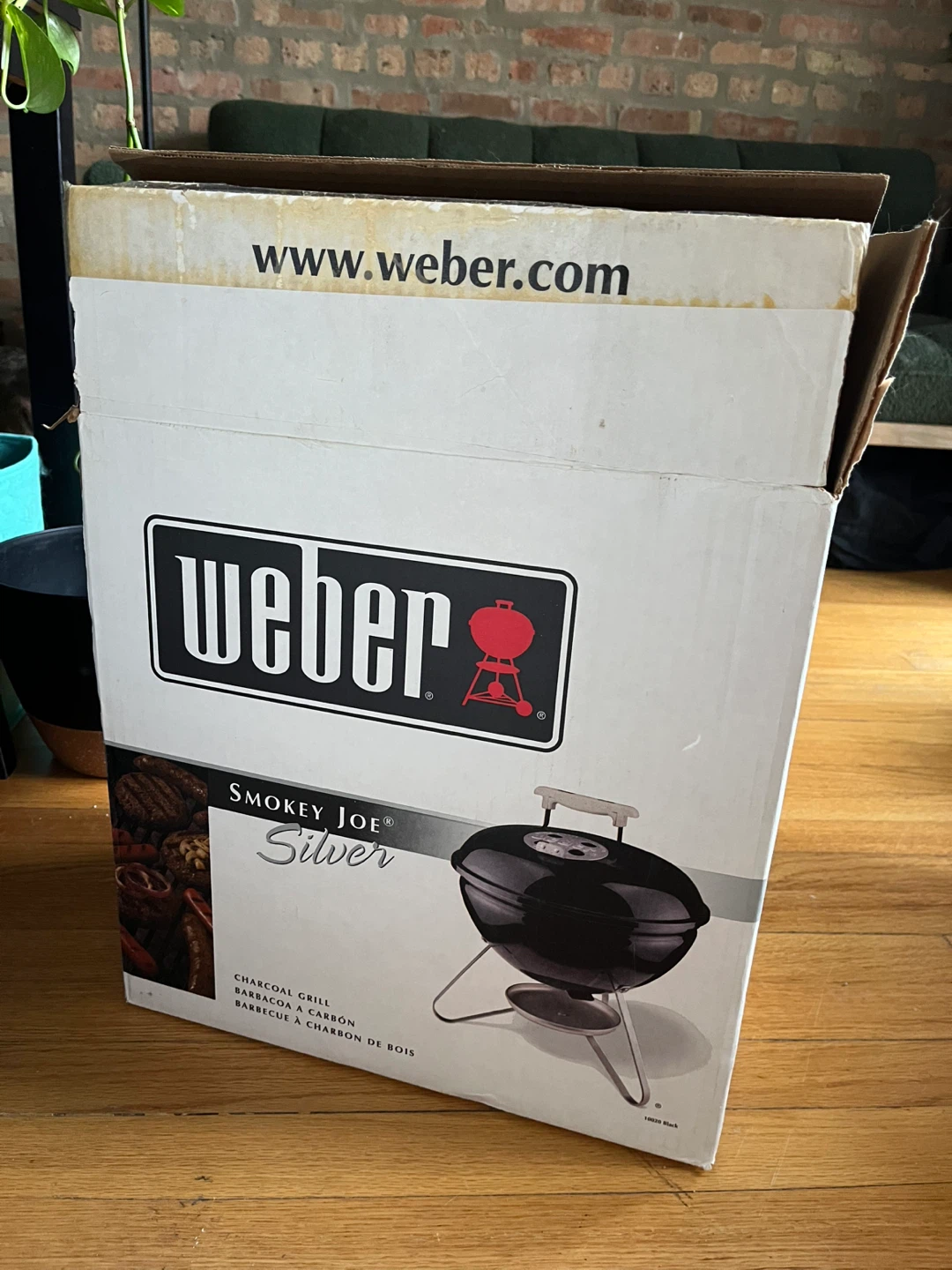 Weber mini charcoal grill