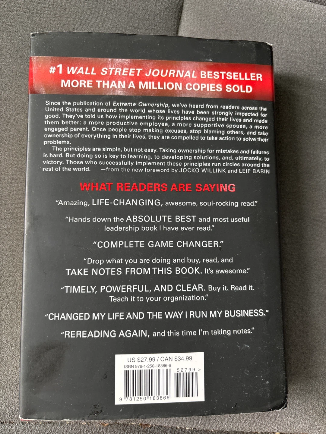 ⚽️Extreme Ownership by Jocko Willink & Leif Babin Book - photo 2