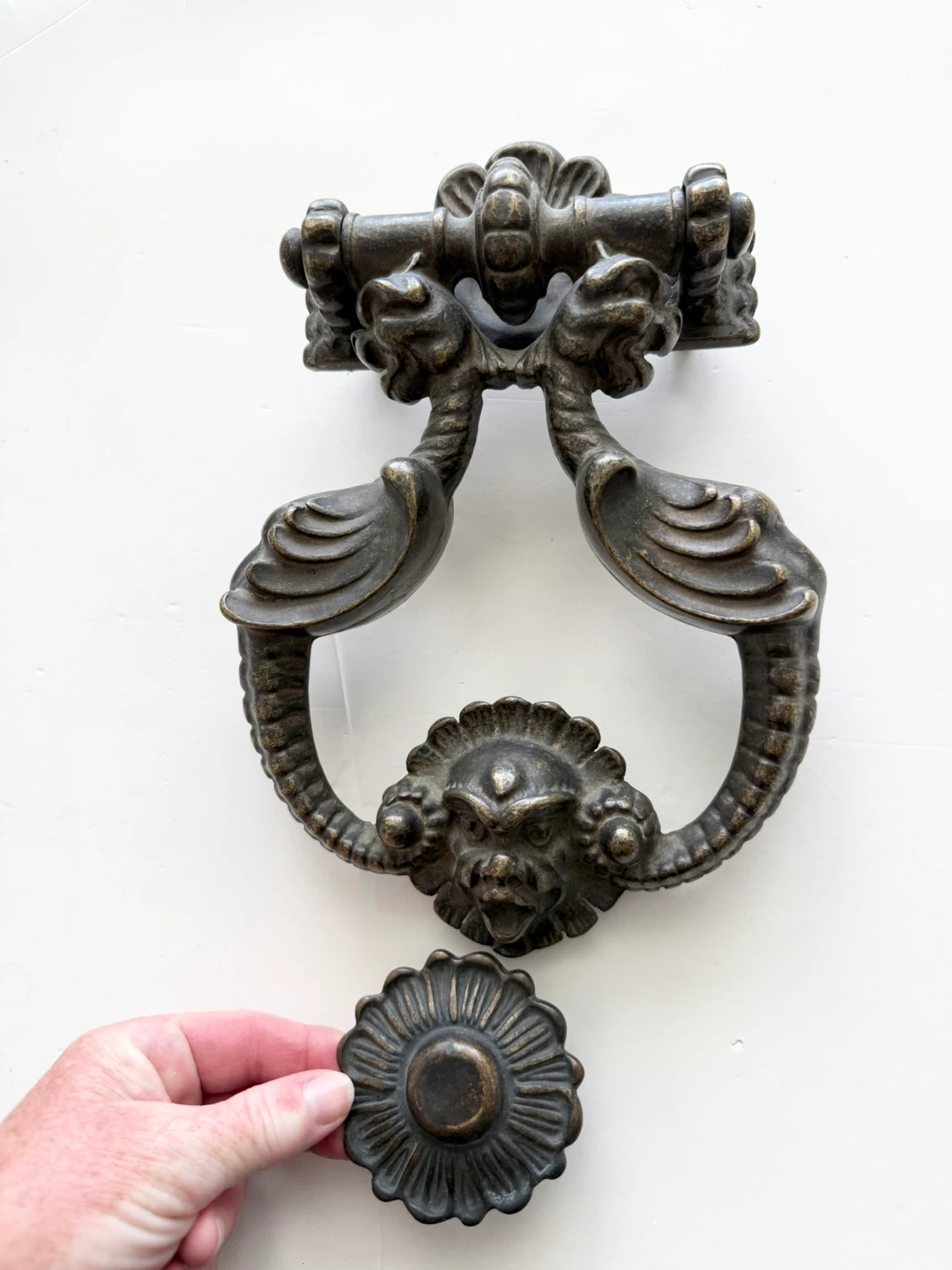 Vintage Metal Italian Door Knocker - photo 2