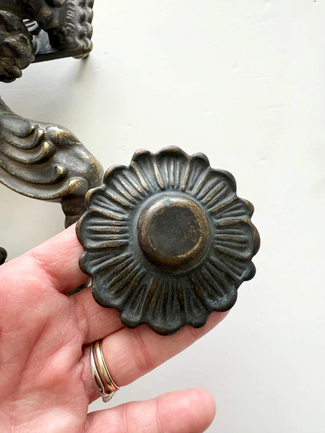 Vintage Metal Italian Door Knocker - photo 3