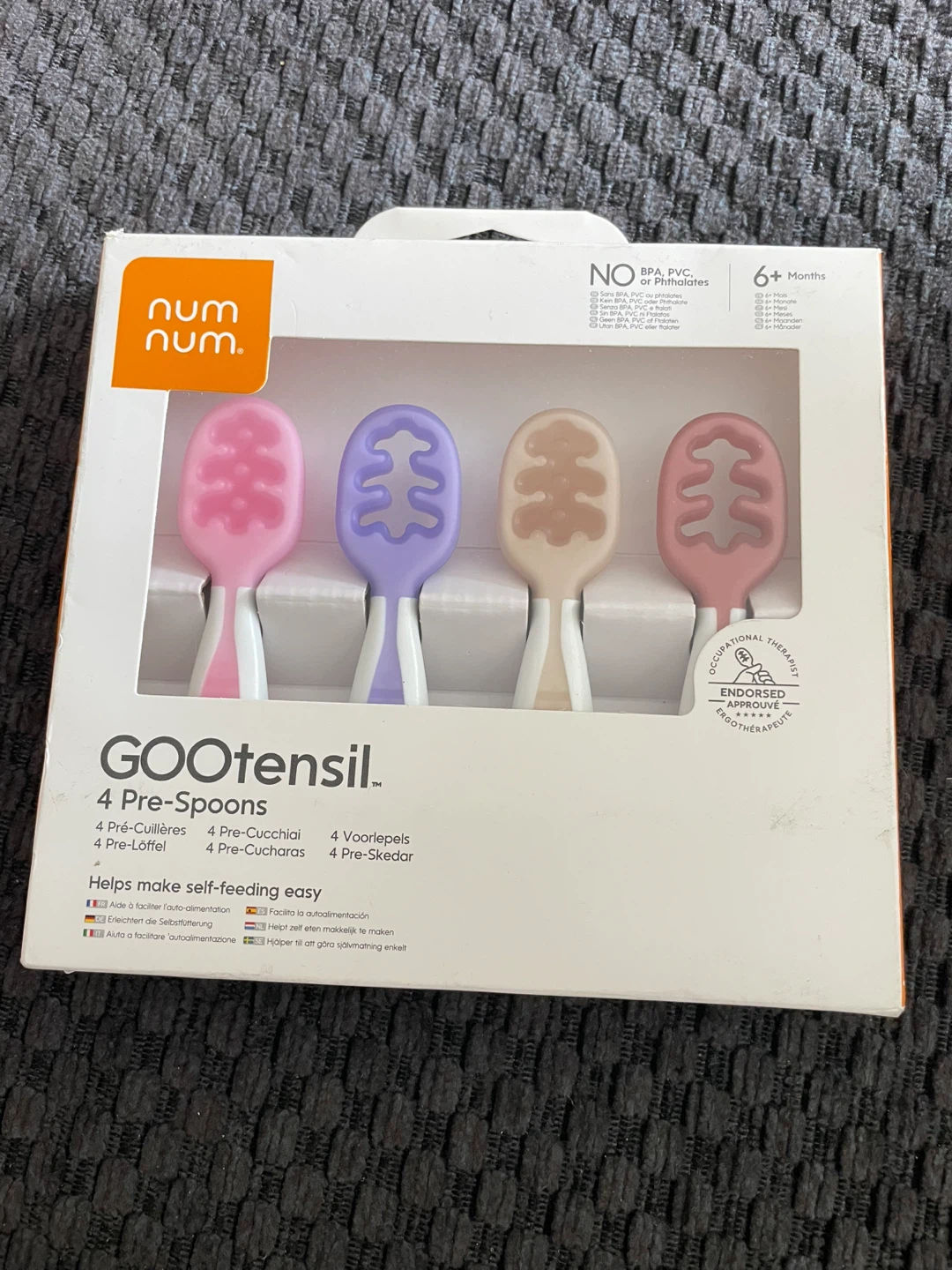 ⚽️ New Num Num GOOtensil 4 Pre-Spoons Set