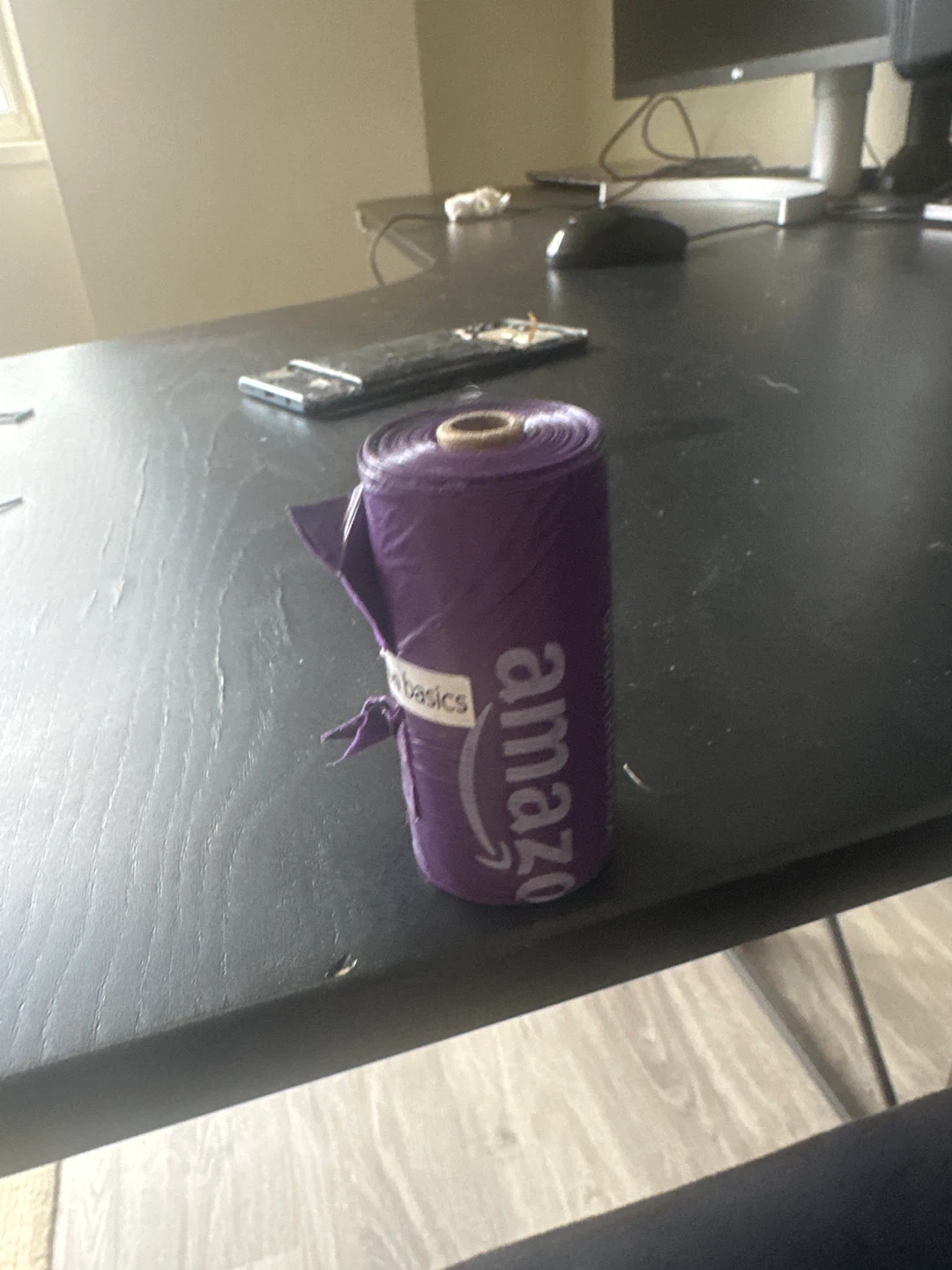 ⚽️Amazon Basics Dog Poop Bags - Purple