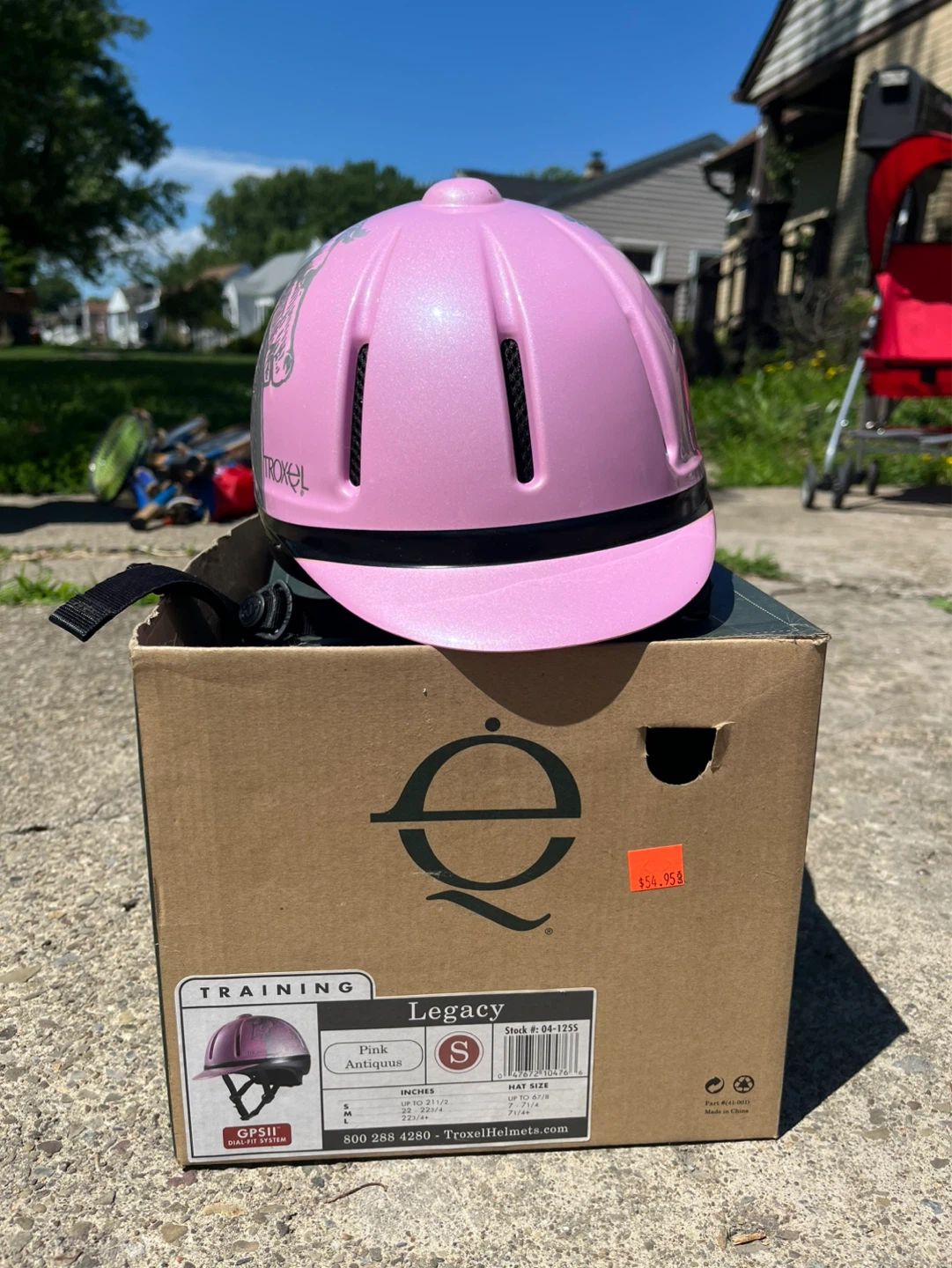 Troxel Pink Legacy (horseback) Riding Helmet