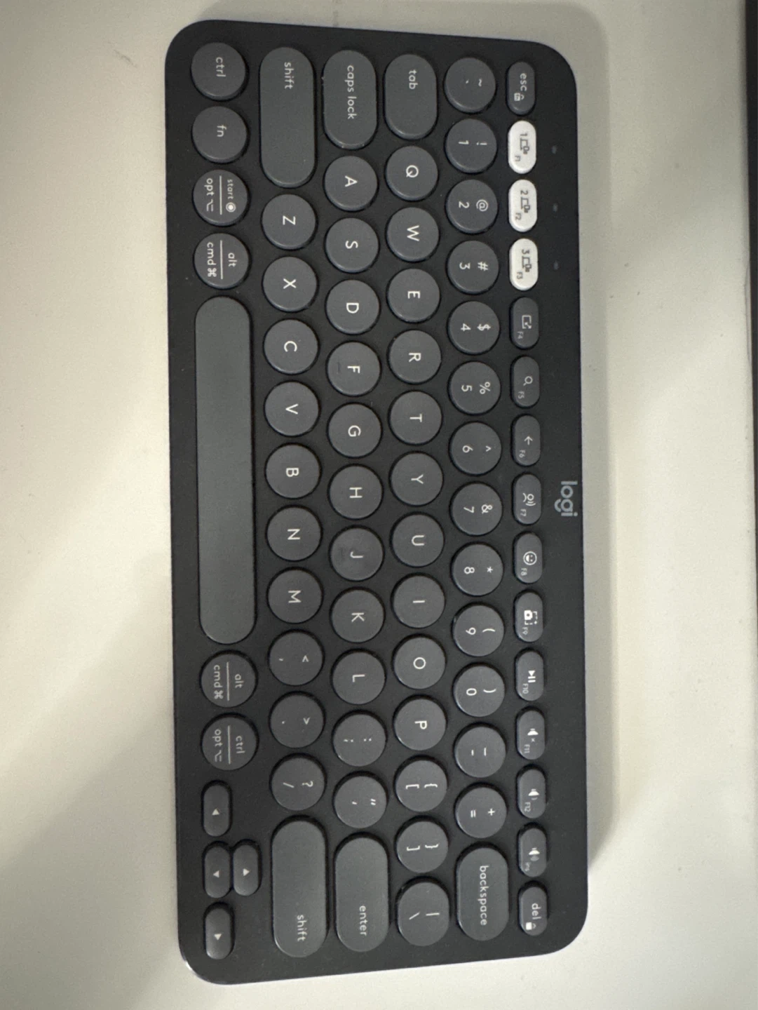 Logitech K380s Bluetooth Keyboard - Connects to 3 Devices