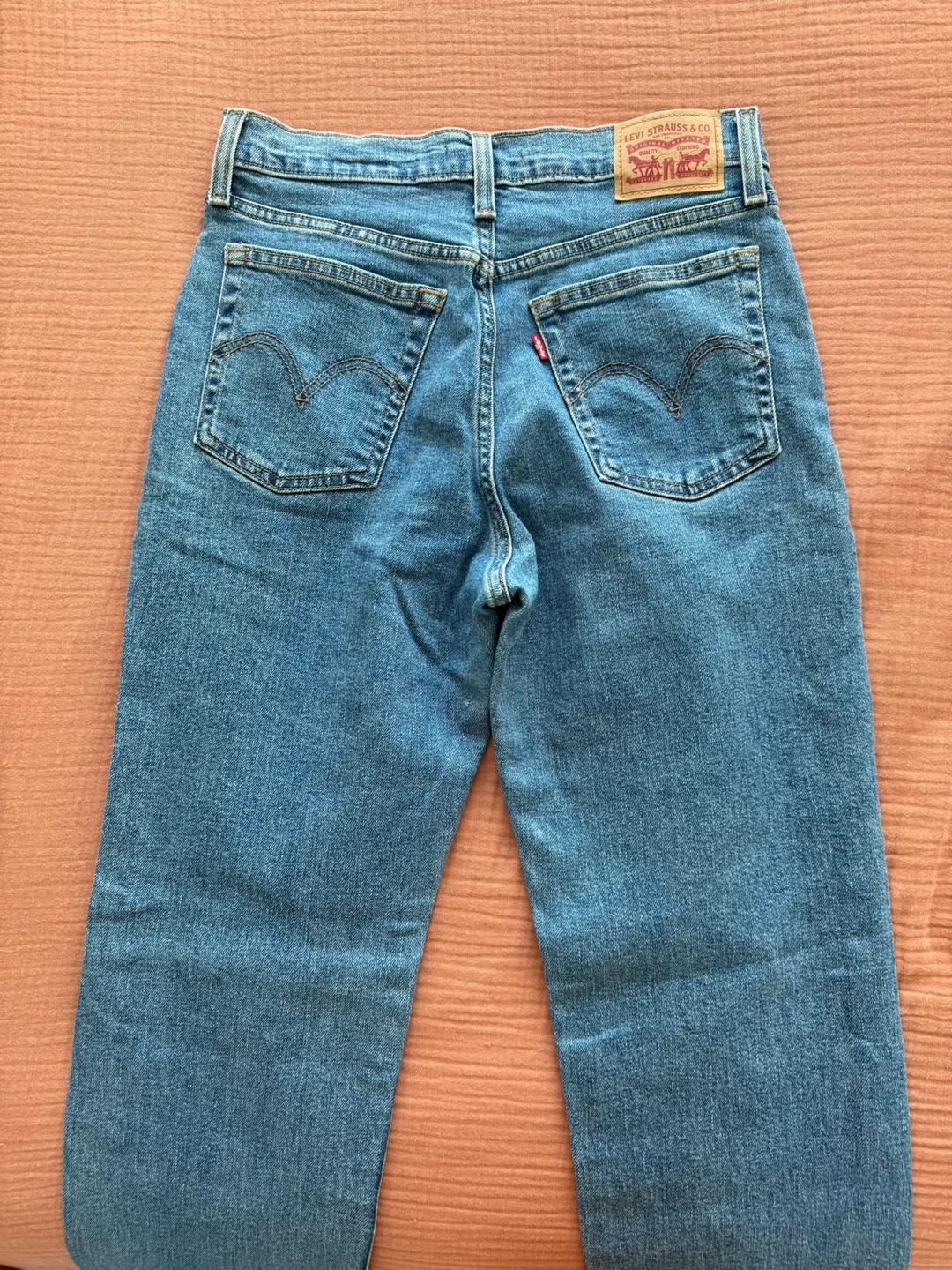 Levi's Wedgie Straight Jeans Size 28 - photo 2