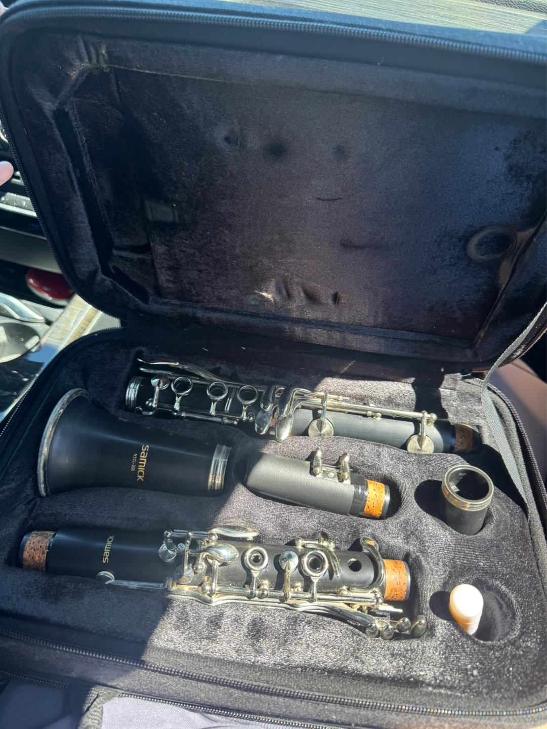 Samick Clarinet with Case