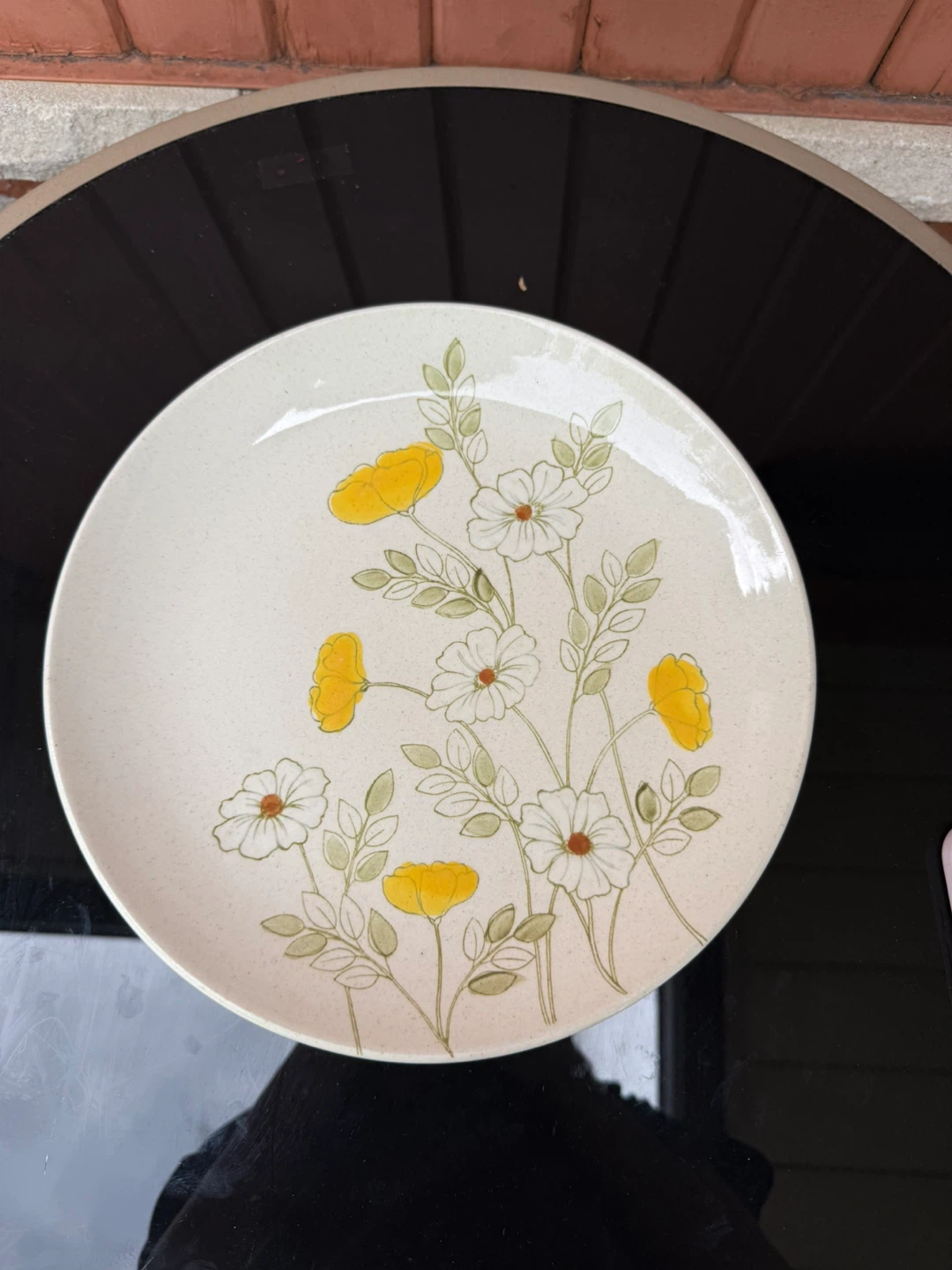 Floral Plate