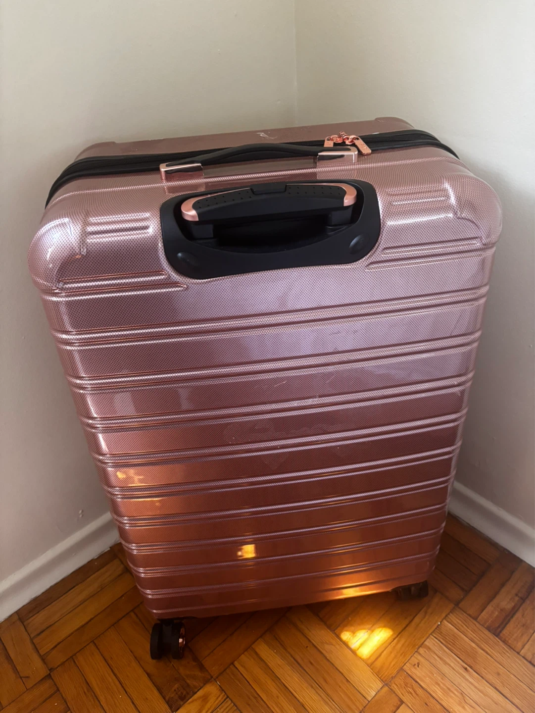 Rose Gold Hard-Shell Luggage - 30” - photo 2