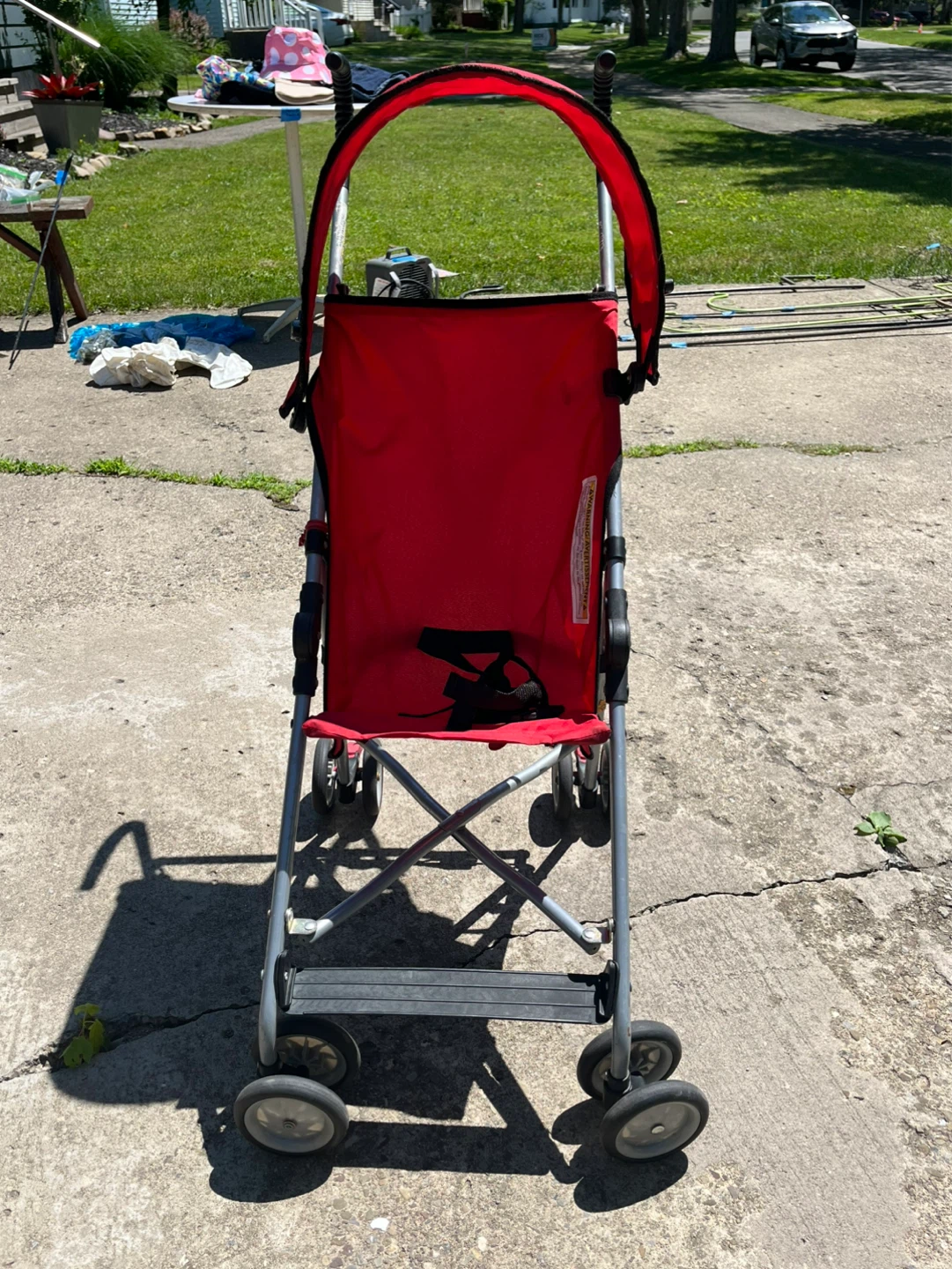Red Lightweight Stroller