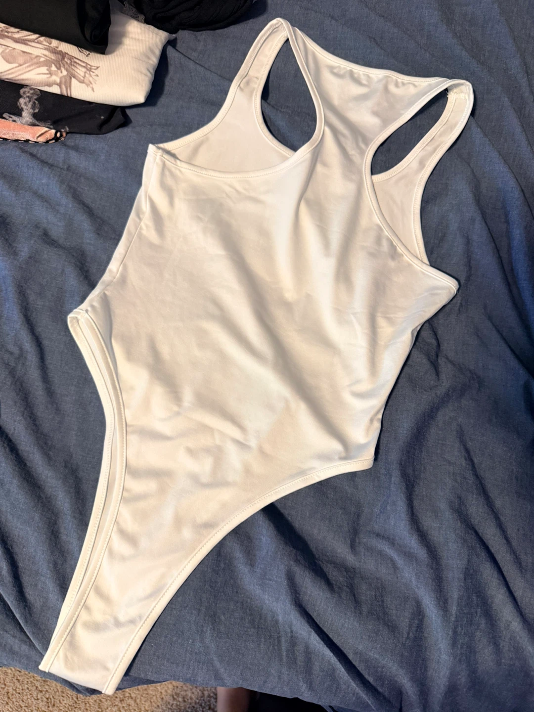 White 'WET' Bodysuit - photo 4